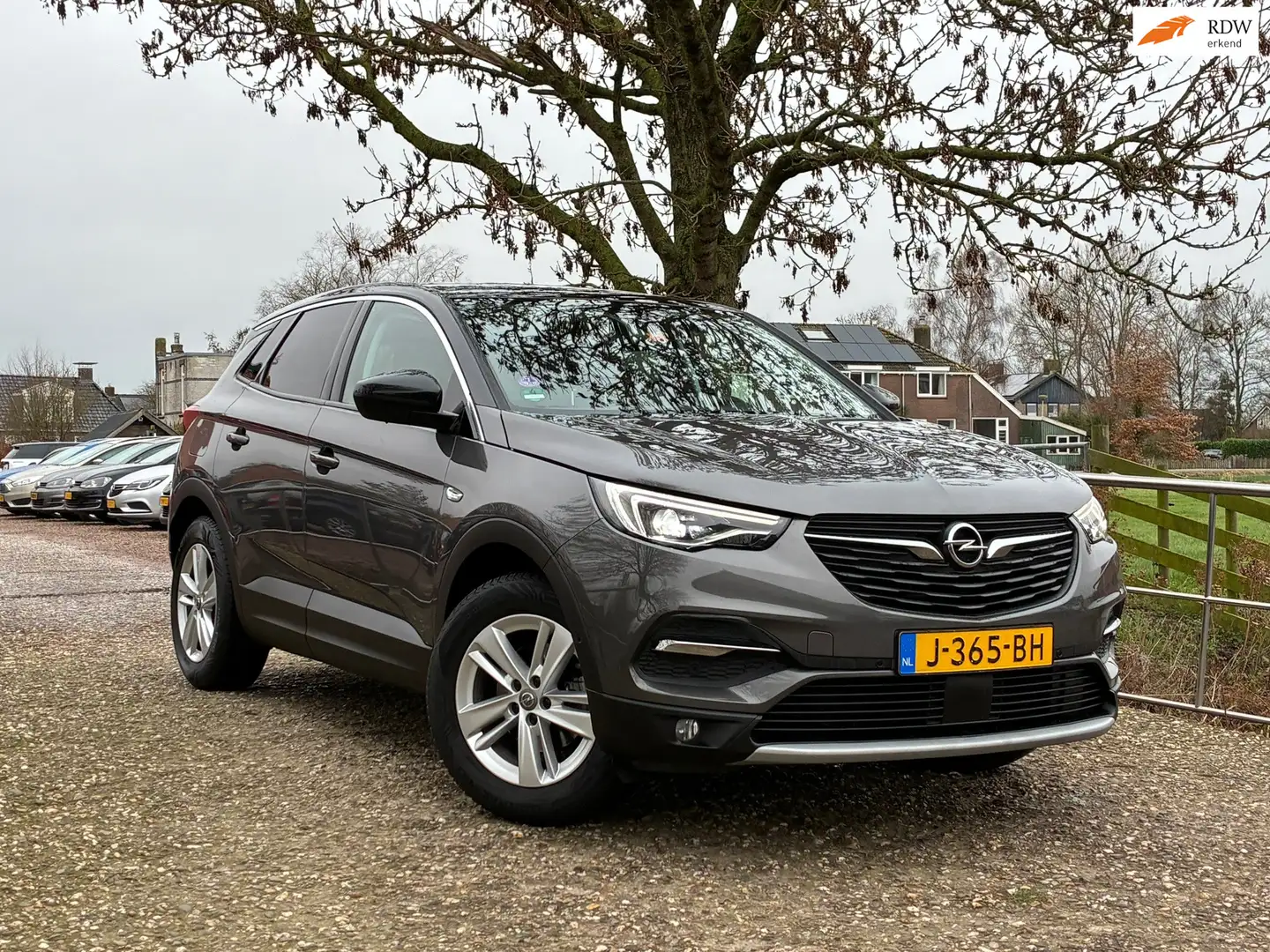 Opel Grandland X 1.2 Turbo Business Executive | Navi + Cruise + Cli Gris - 1