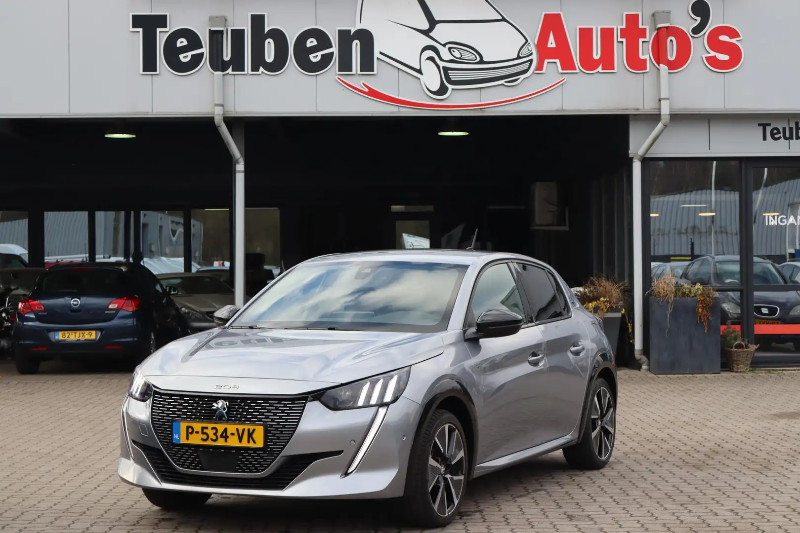 Peugeot e-208 EV GT Pack 50 kWh SOH 91%, Adaptieve cruise contro Сірий - 1