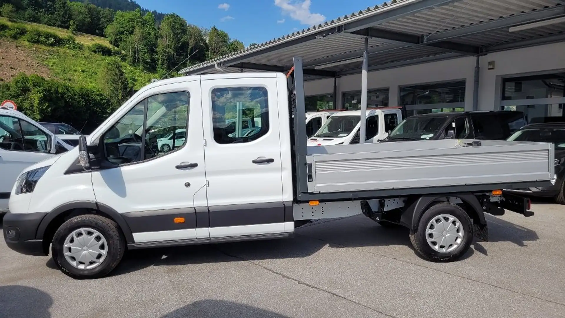 Ford Transit Pritsche 350 L3 Doppelkabine Trend Weiß - 2