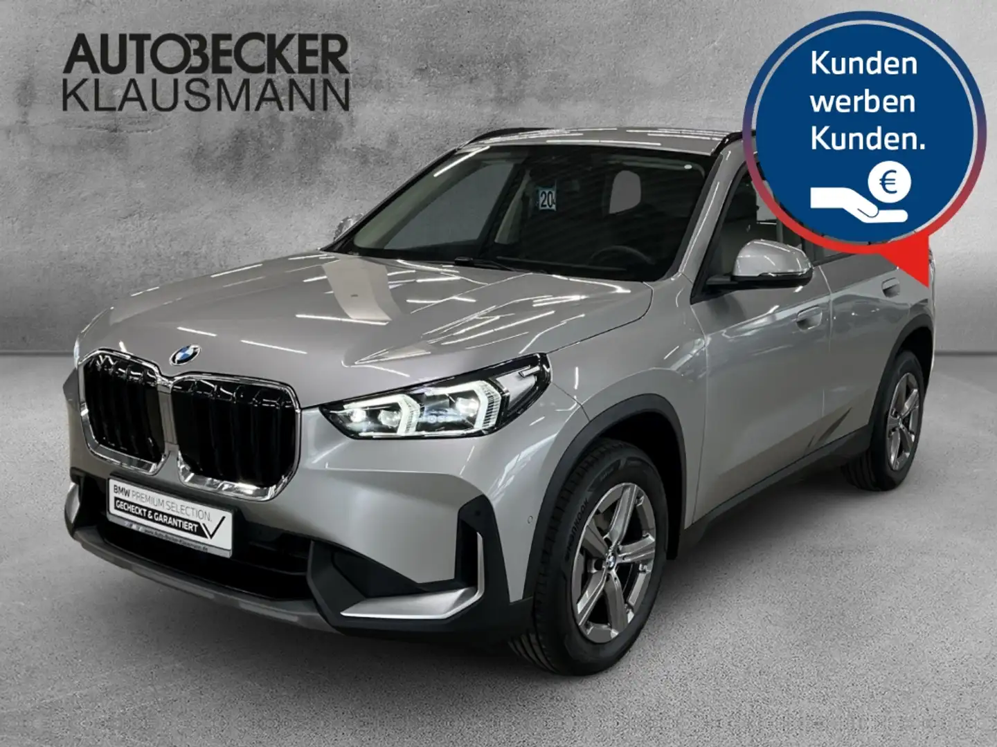 BMW X1 sDRIVE18i AUTOMATIK WIDESCREEN SPORTSITZE KAMERA L Argintiu - 1