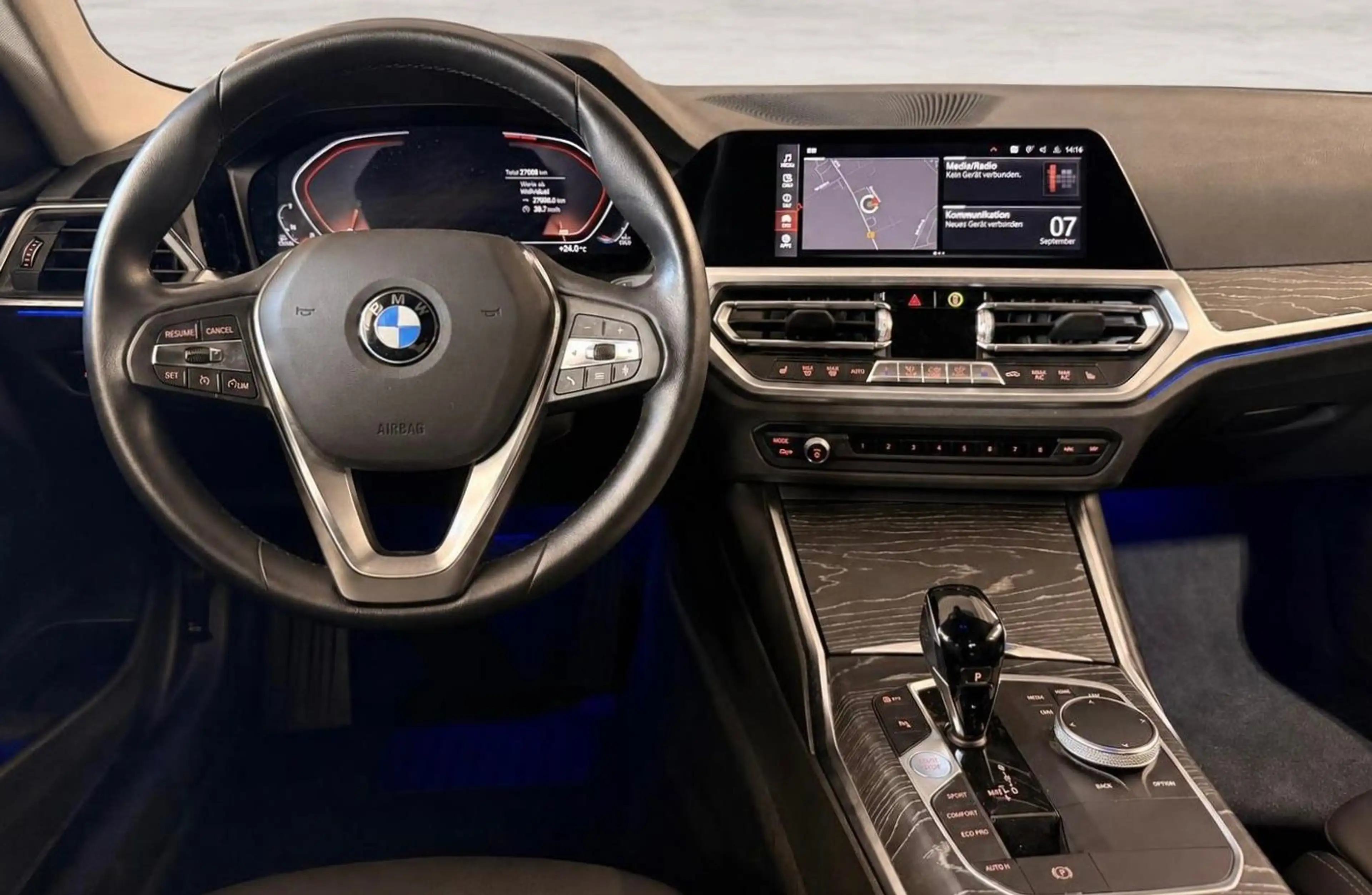 BMW 420 d KEYLESS-GO/LEDER/CARPLAY/1.HAND — photo 12