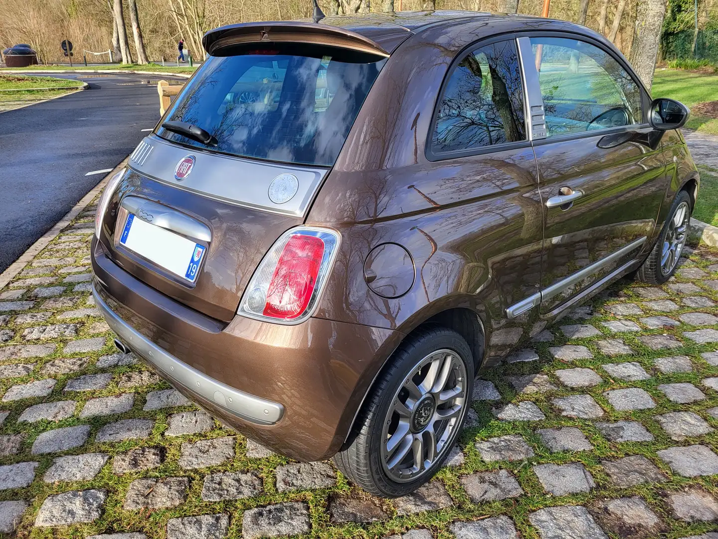 Fiat 500 Fiat 500 II 1.2 8V 70 Essence Brąz - 2