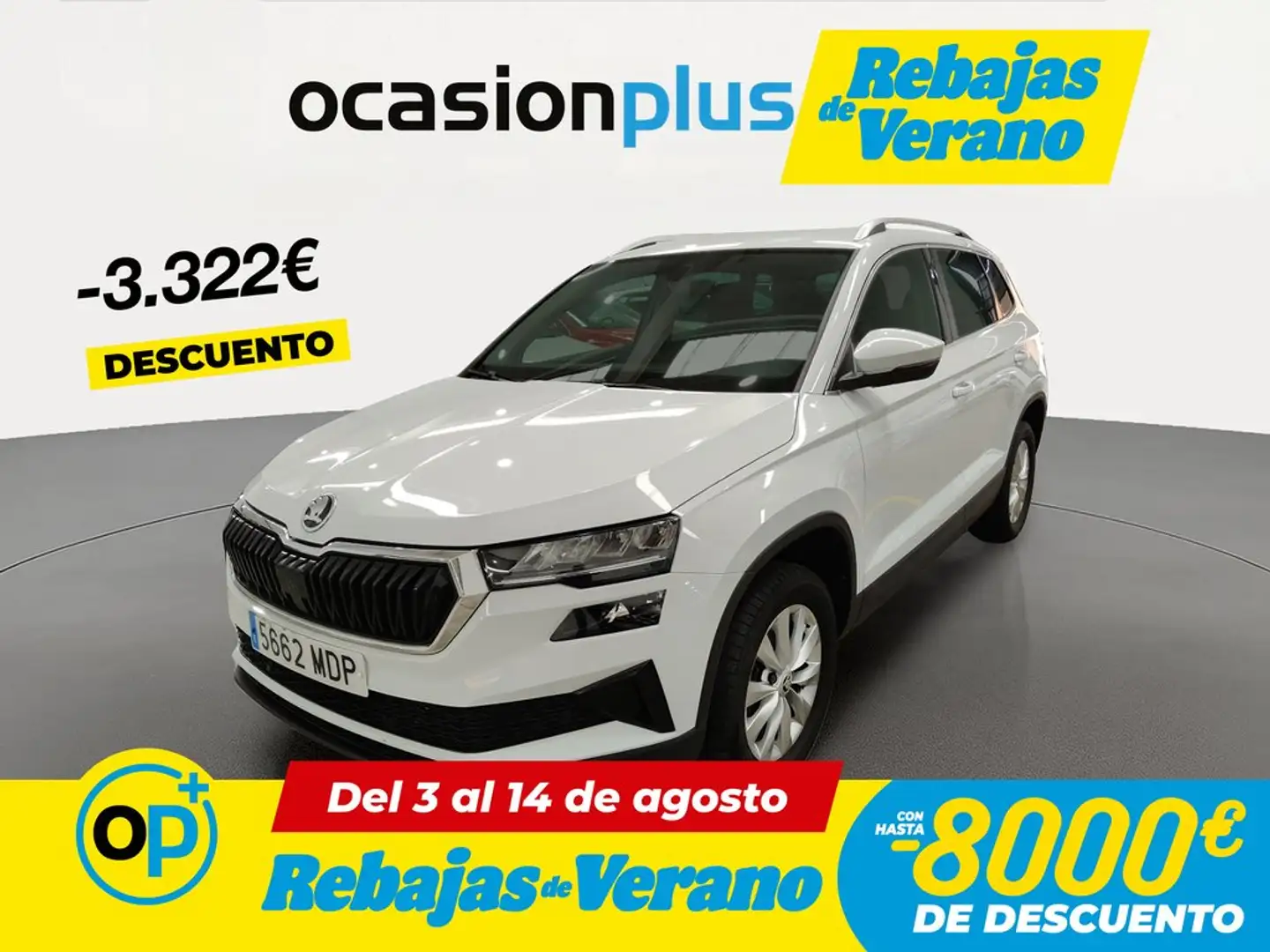 Skoda Karoq 2.0TDI Adblue Ambition 85kW Blanco - 1