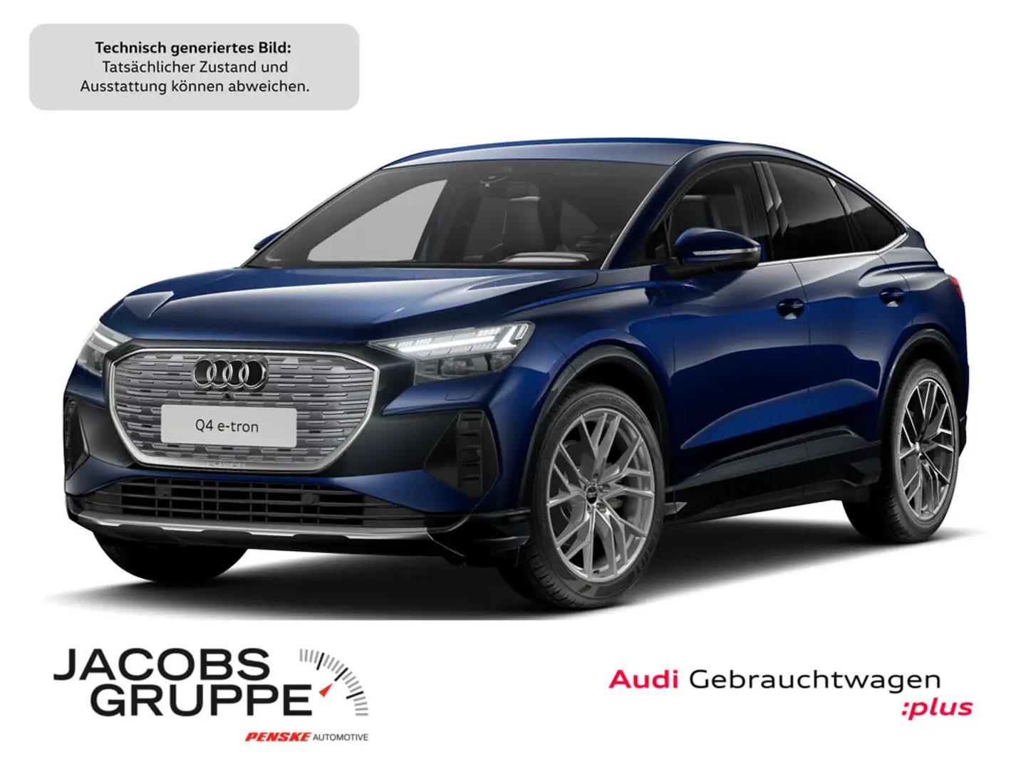 Audi Q4 e-tron Blau - 1