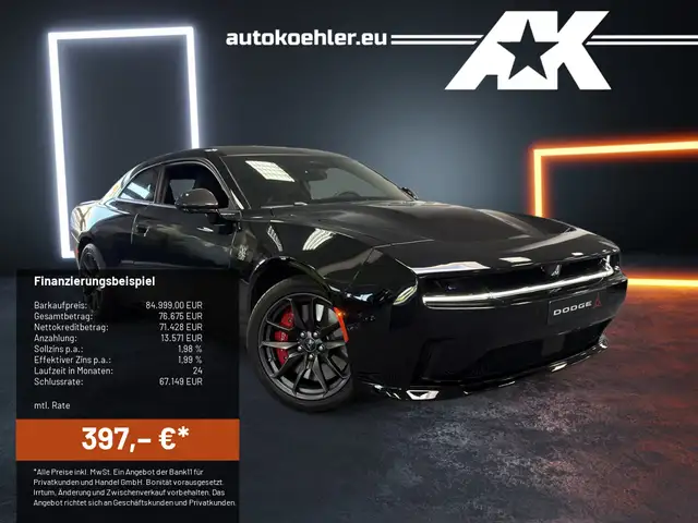 Dodge Charger Daytona EV MY26 650 PS VOLL!!!