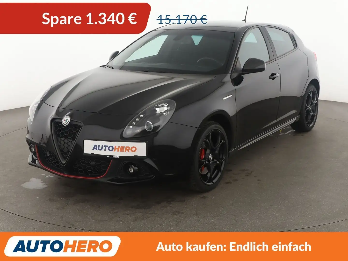Alfa Romeo Giulietta 1.4 Turbo Sport*NAVI*TEMPO*PDC*SHZ* Schwarz - 1