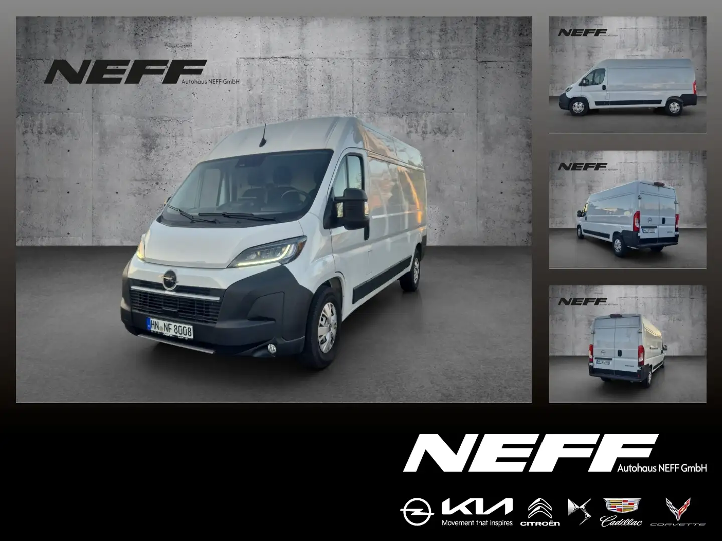 Opel Movano C Kasten 2.2 Diesel 3.5t HKa Edition Wit - 1