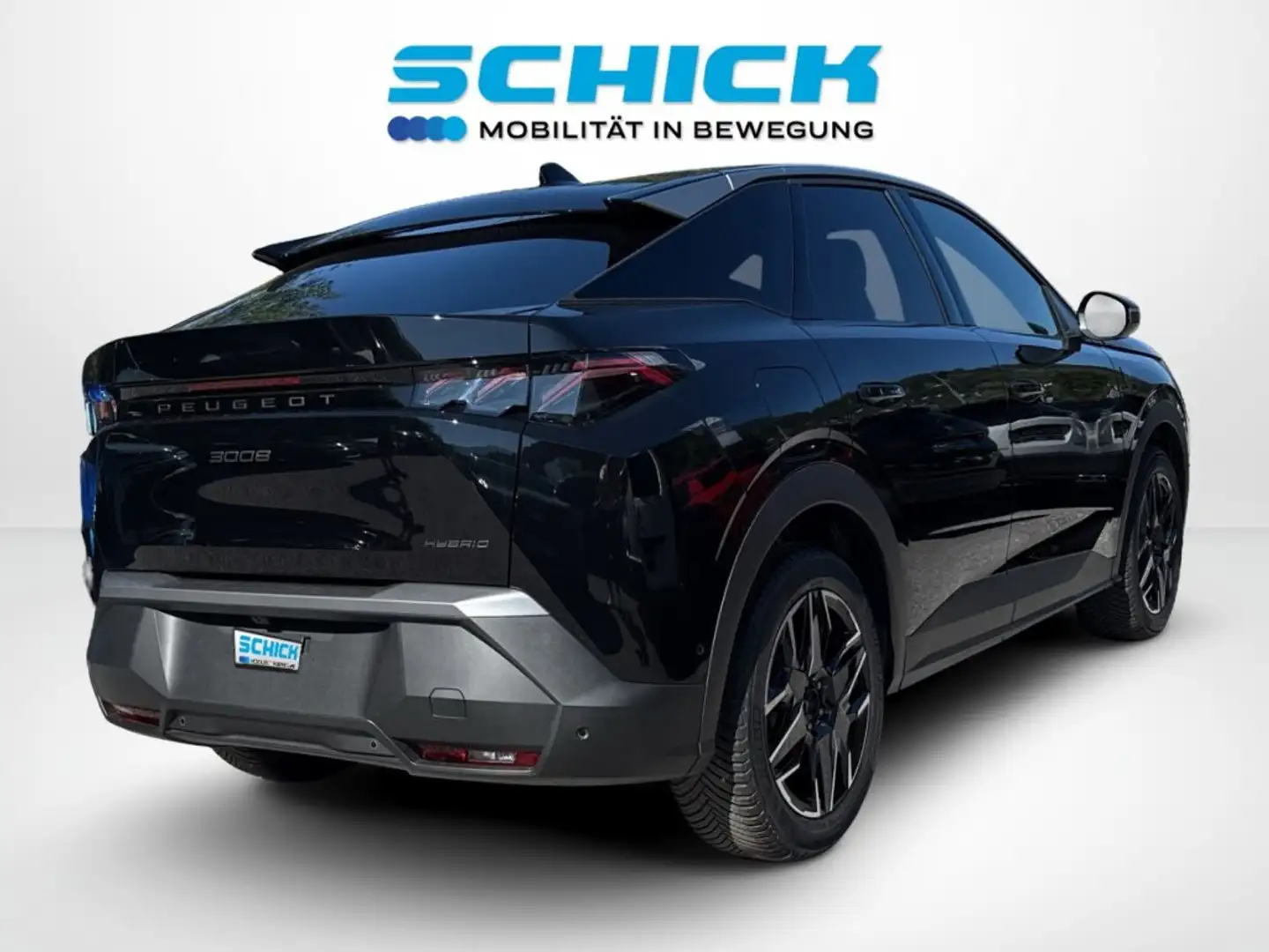 Peugeot 3008 GT Hybrid 145 e-DCS6 Schwarz - 2