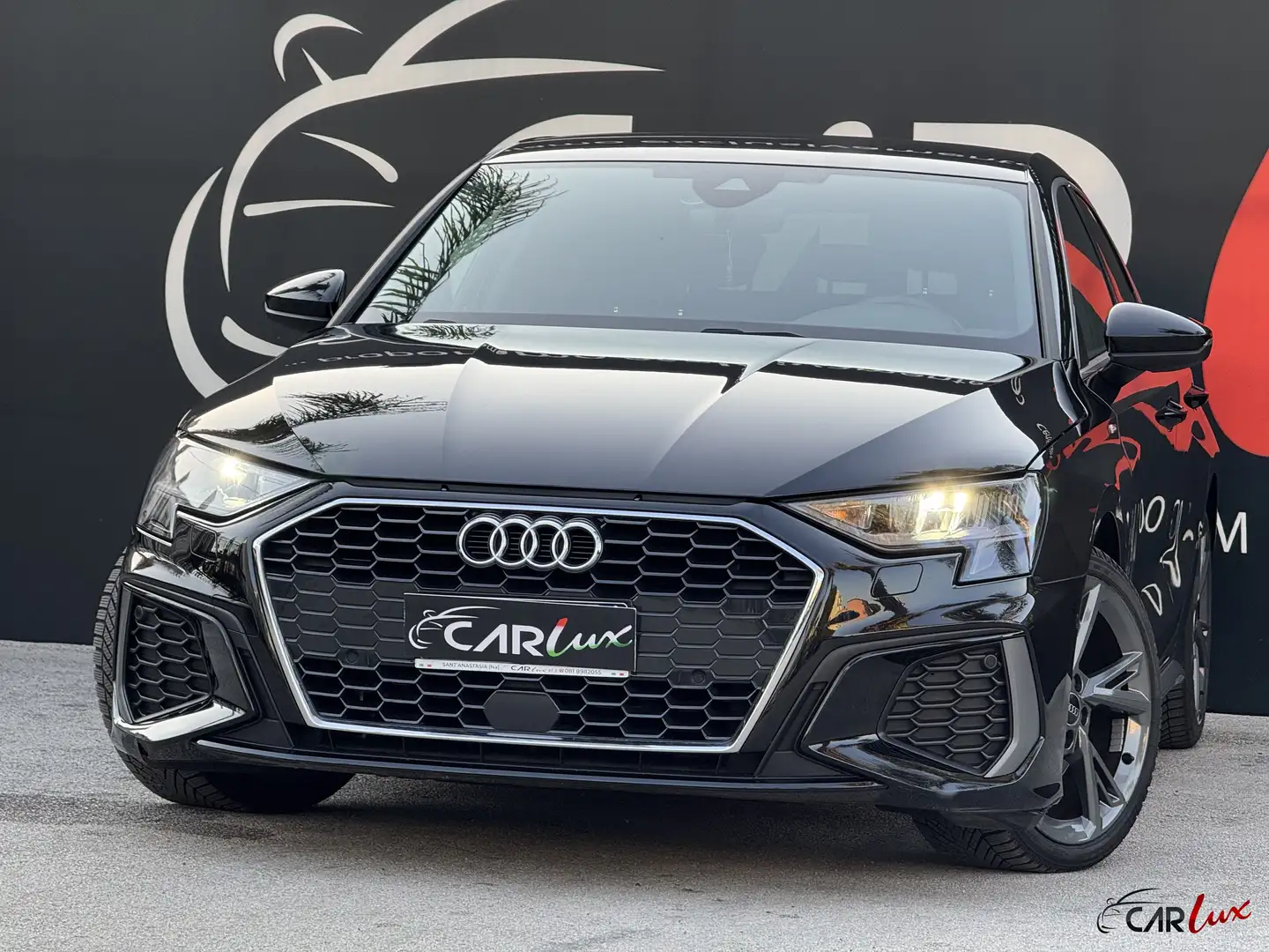 Audi A3 Sportback 35 TDI S line S-Tronic 150CV IVA ESPOSTA Nero - 1
