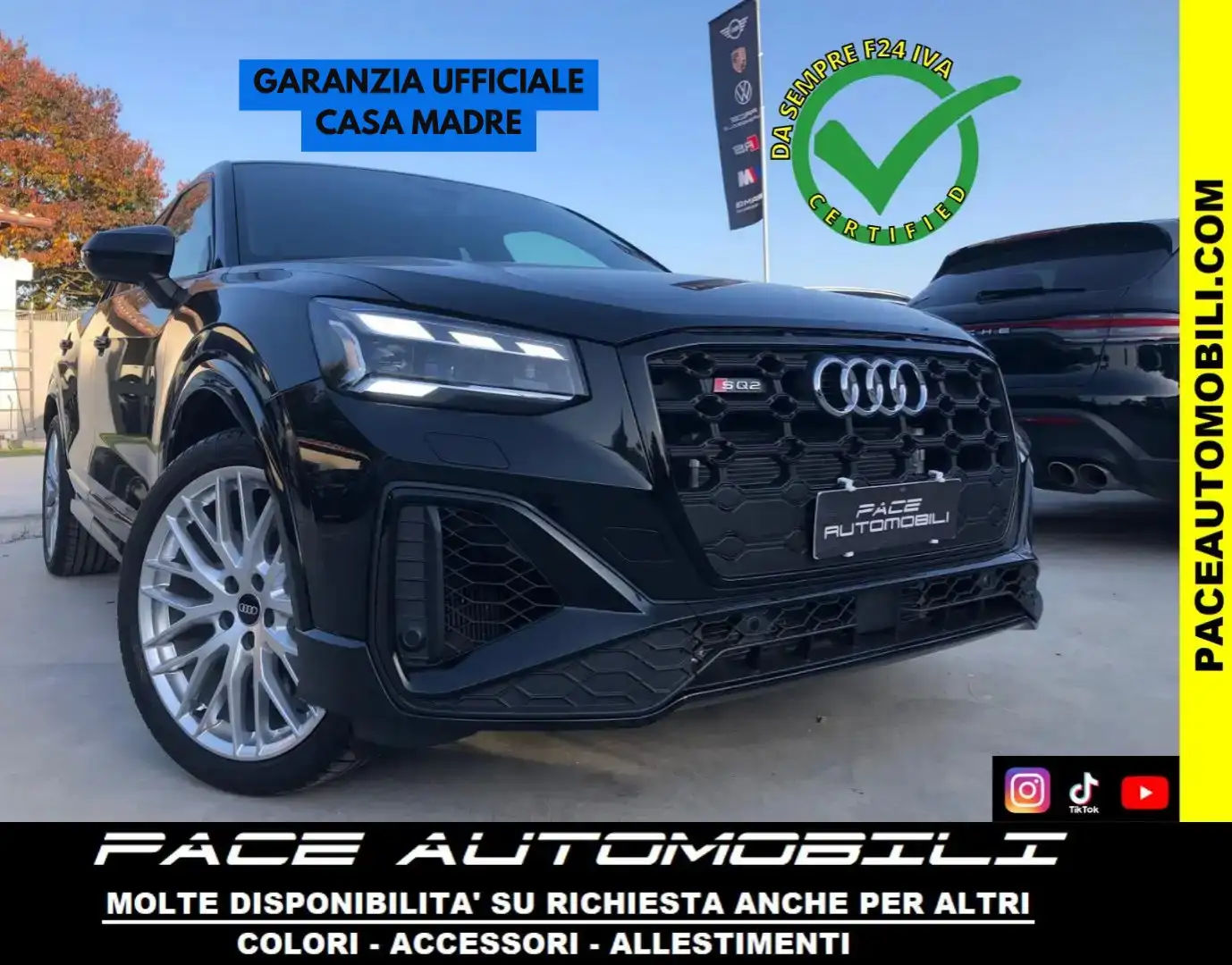 Audi SQ2 QUATTRO MATRIX LED AMBIENT PDC NAVI ACC KAMERA Noir - 1