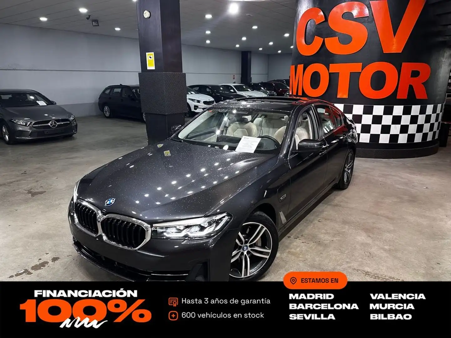 BMW 530 530e Gris - 1