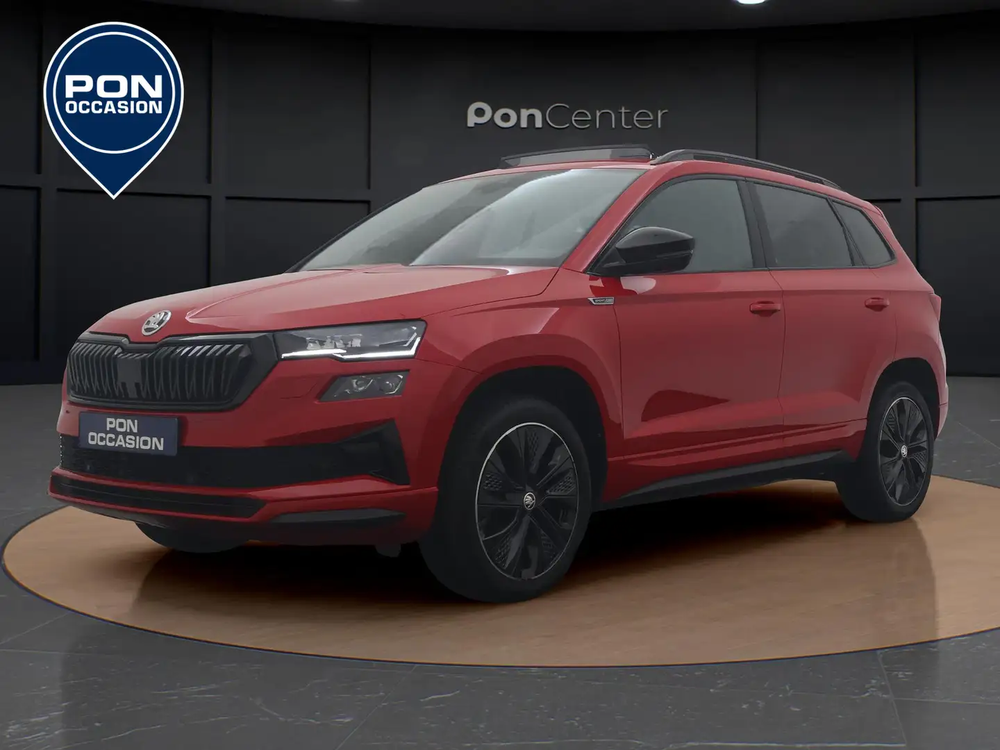 Skoda Karoq Sportline Business 1.5 TSI | Pano Dak | Navigatie Rood - 1