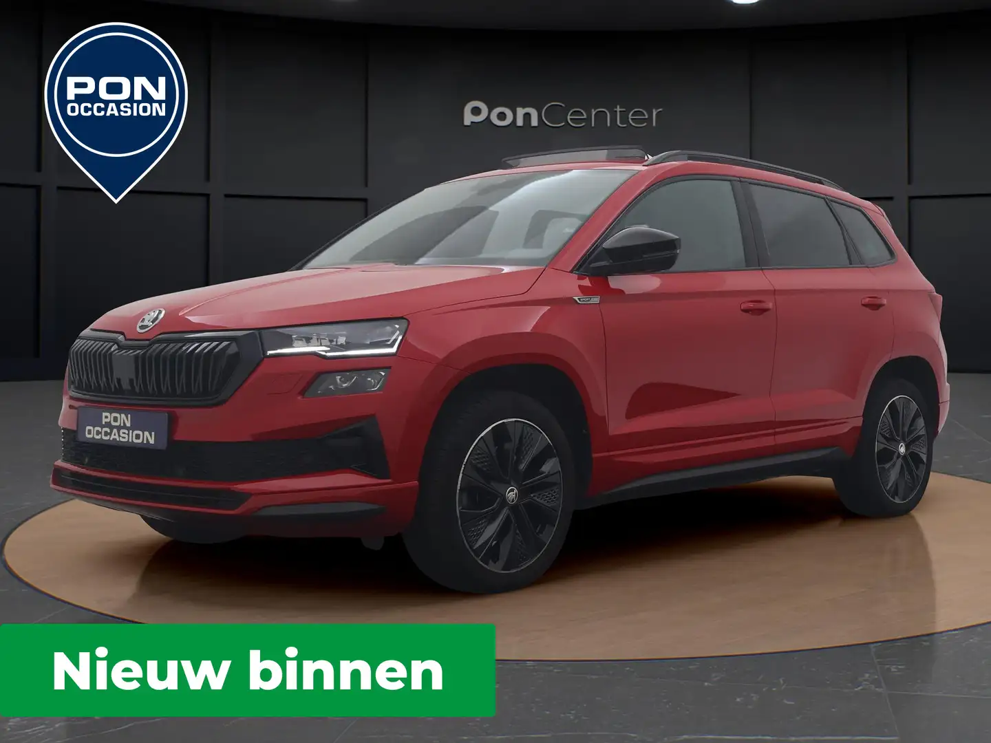 Skoda Karoq Sportline Business 1.5 TSI | NIEUW BINNEN | Pano D Rojo - 1
