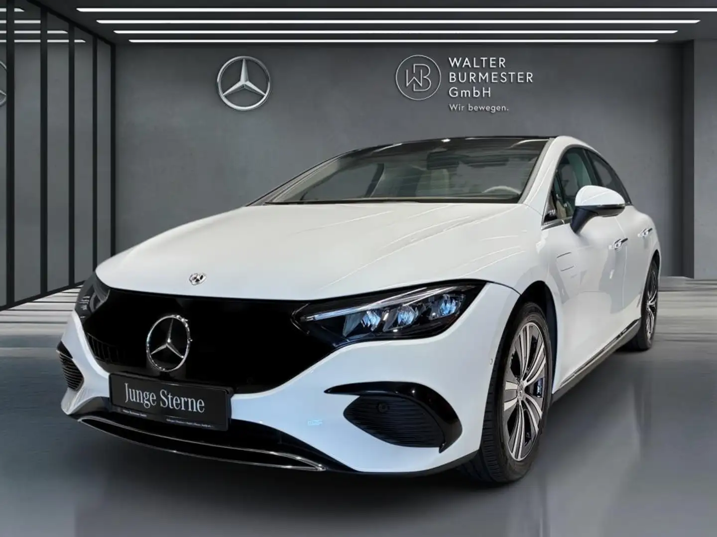 Mercedes-Benz EQE 300 +PANO+MBUX+KAMERA+Ambiente+SHZ+Distr+PDC Weiß - 2