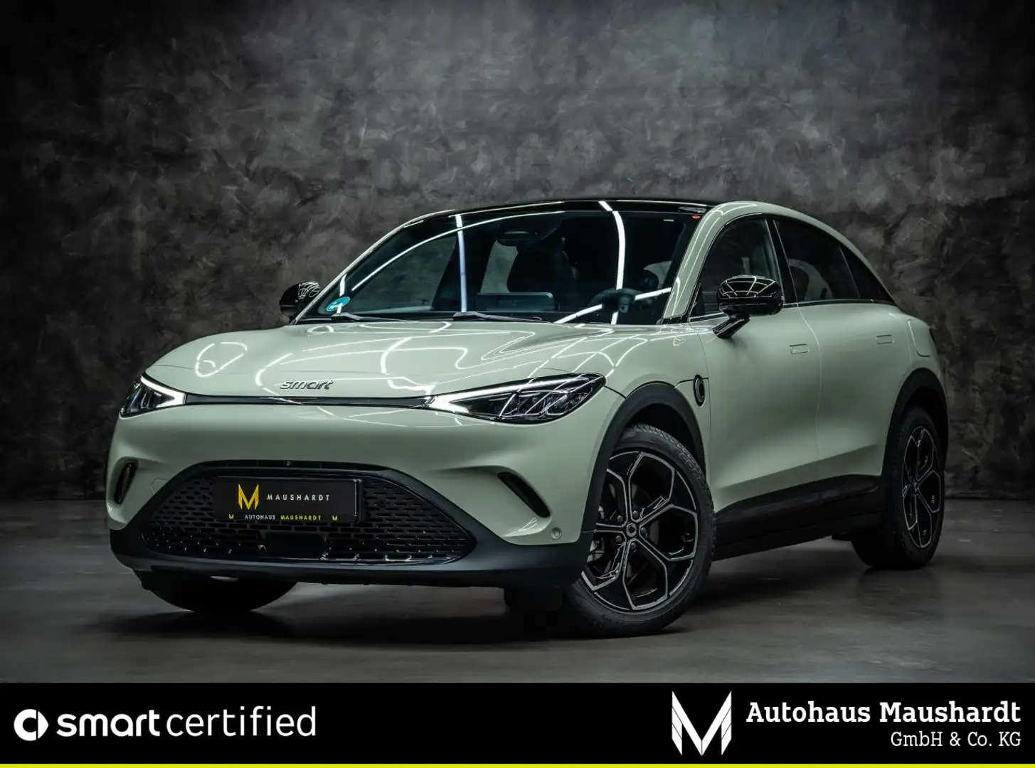 smart #3 PRO+ #4JAHRE-GARANTIE#66kWh#22KW#360#PANO Zielony - 1