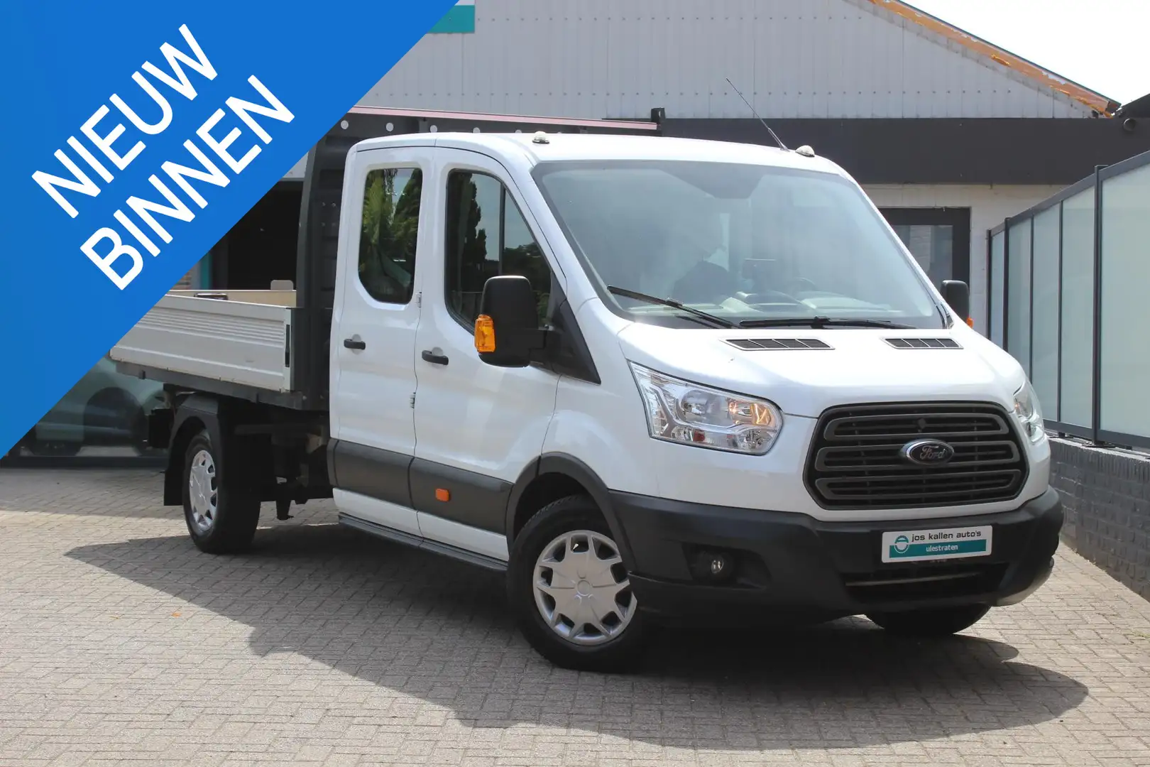 Ford Transit 350 2.0 TDCI L4H1 DC Ambiente 3 Zijdige Kipper! Ai - 1