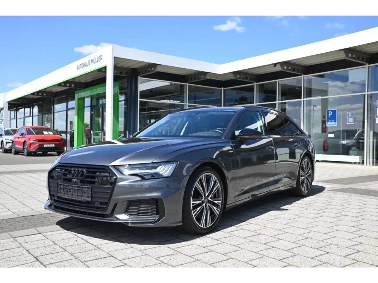 Audi A6 55 2.0TFSI e quattro Avant sport S-line Gris - 1