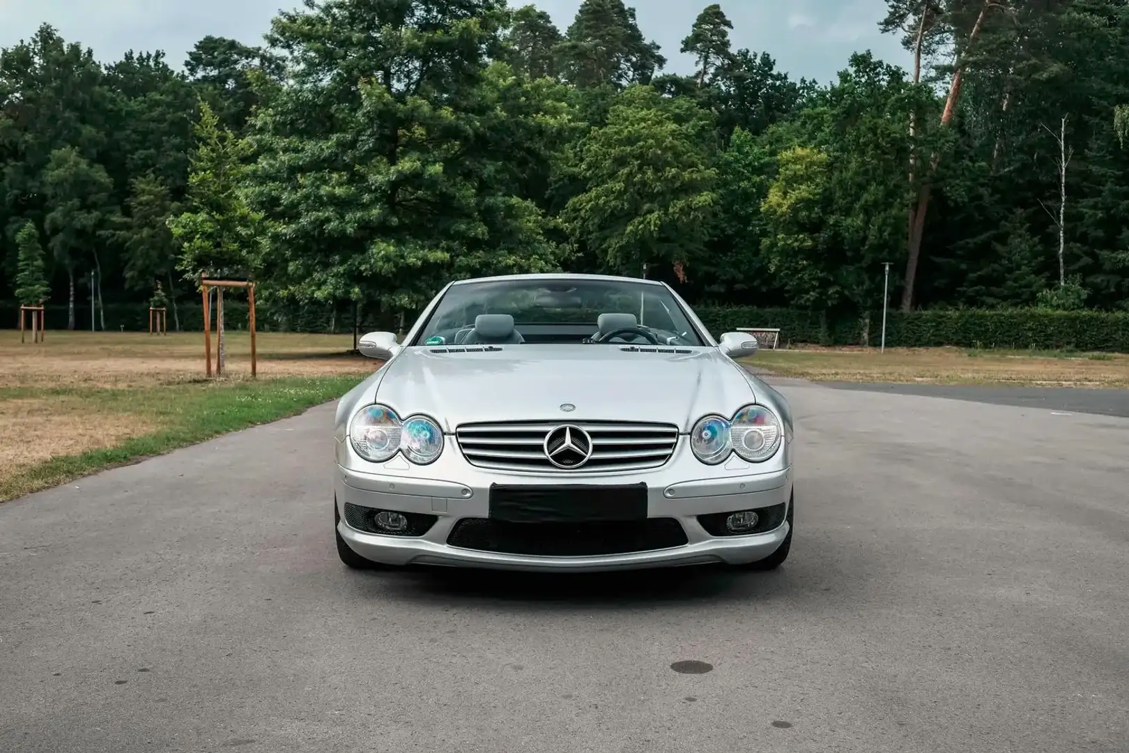 Mercedes-Benz SL 55 AMG Automatik Silber - 1
