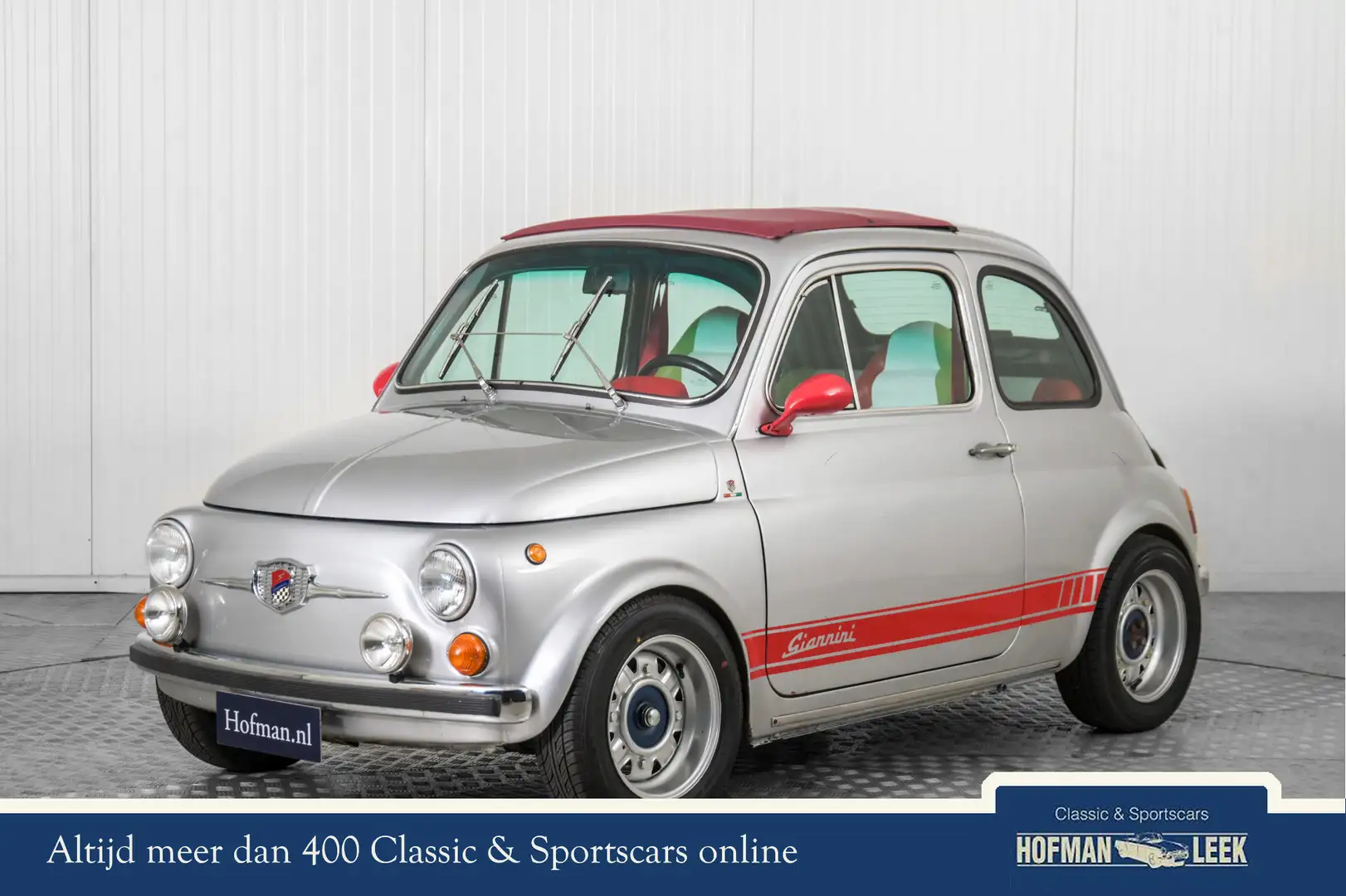 Fiat 500 500 R Giannini Grijs - 1