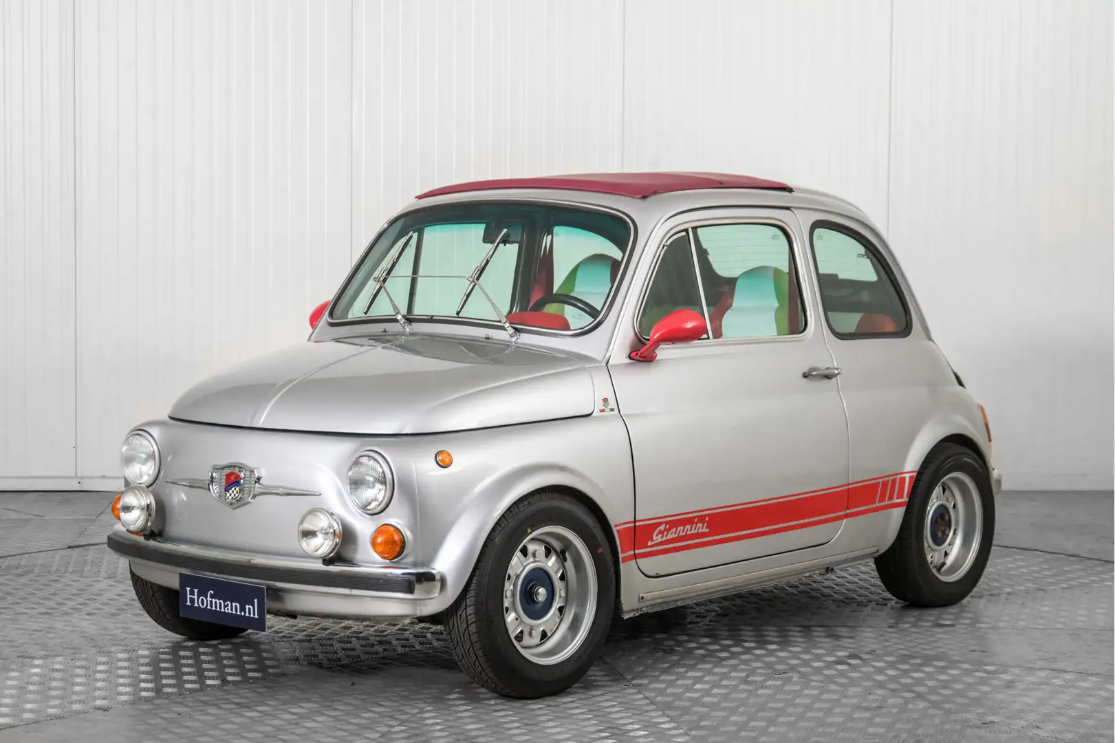 Fiat 500 500 R Giannini Grijs - 1