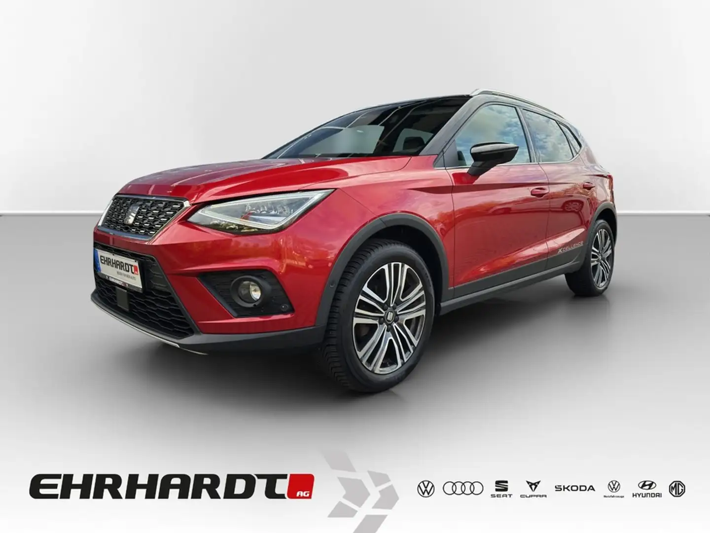 SEAT Arona 1.0 TSI Xcellence VIRTUAL*LED*NAV*TEMP*SHZ*PARK... Rot - 1