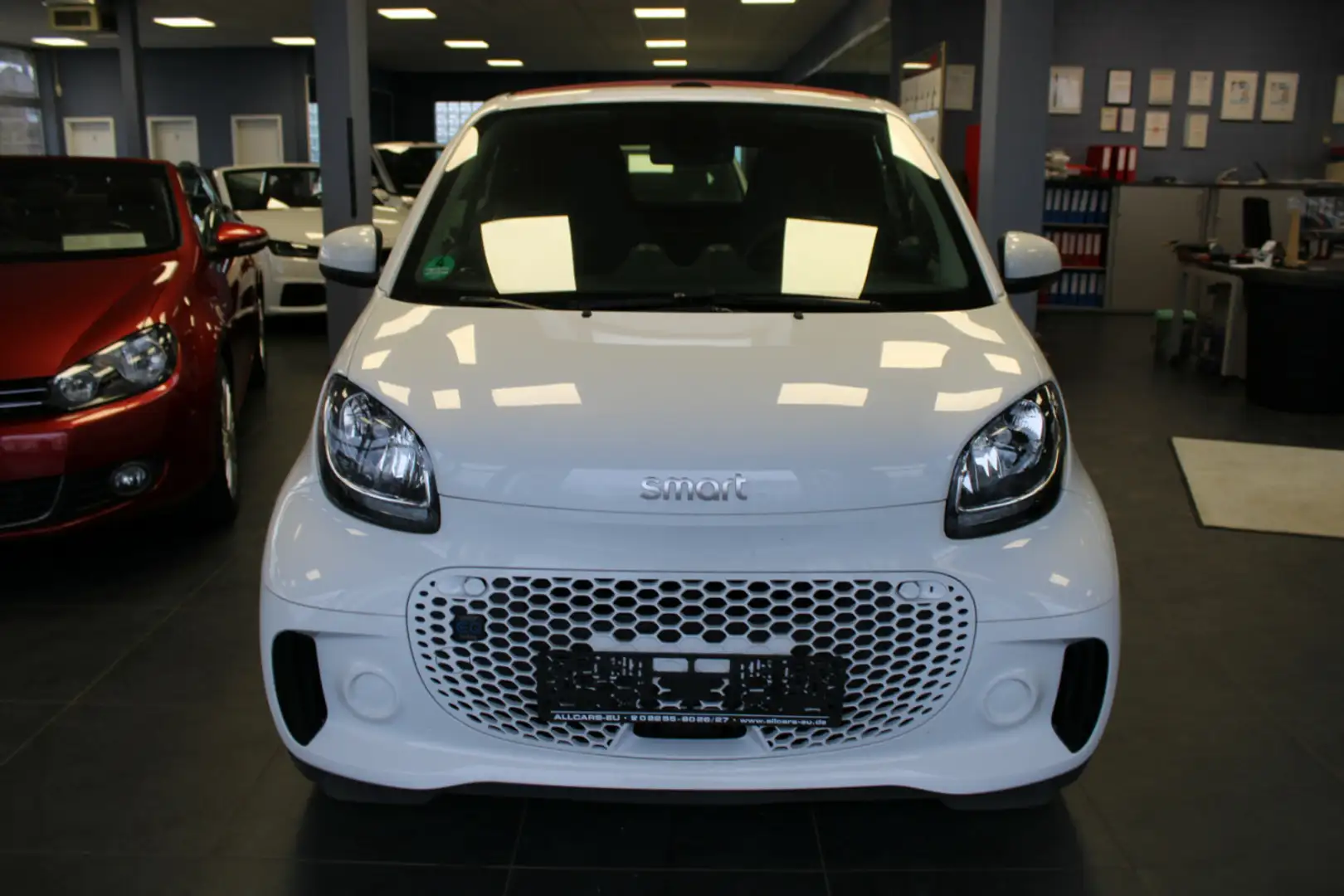 smart forTwo Cabrio EQ Passion - 22KW Lader - Weiß - 2