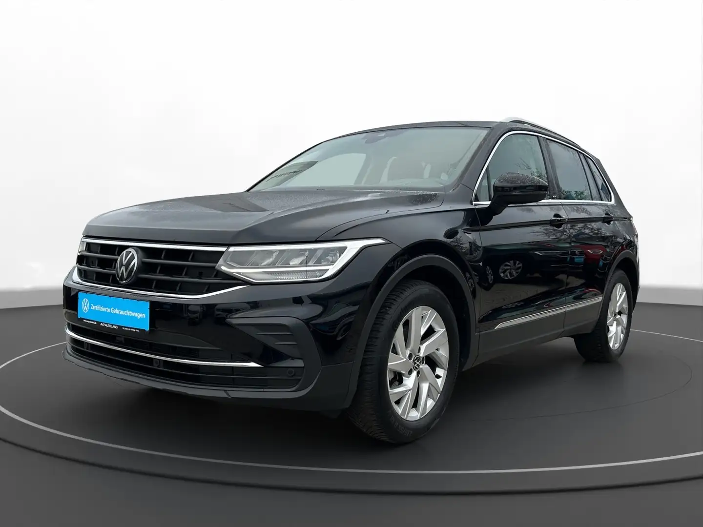 Volkswagen Tiguan 2.0 TDI MOVE | AHK | NAVI | LED | ACC | Schwarz - 2