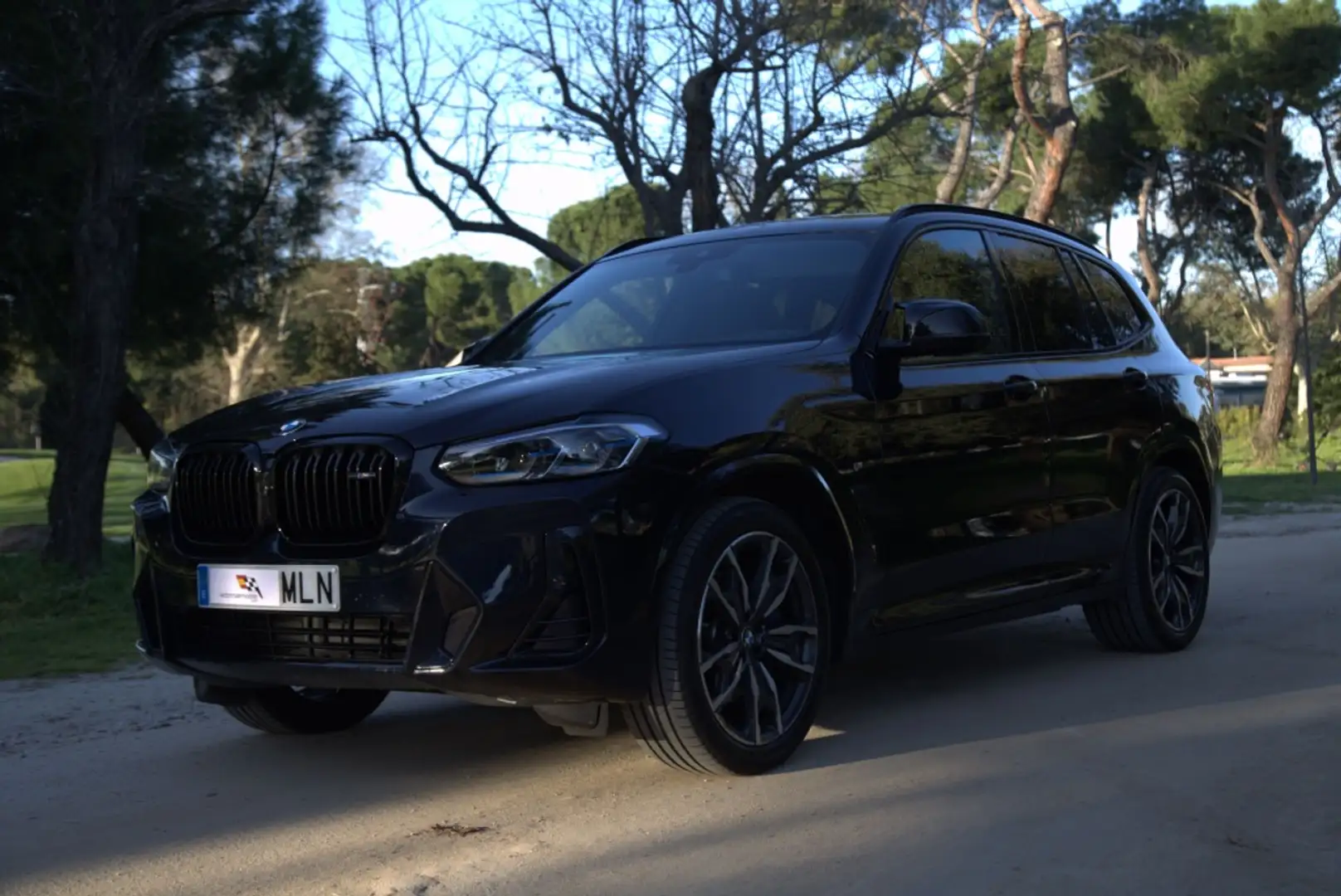 BMW X3 M40d Zwart - 1