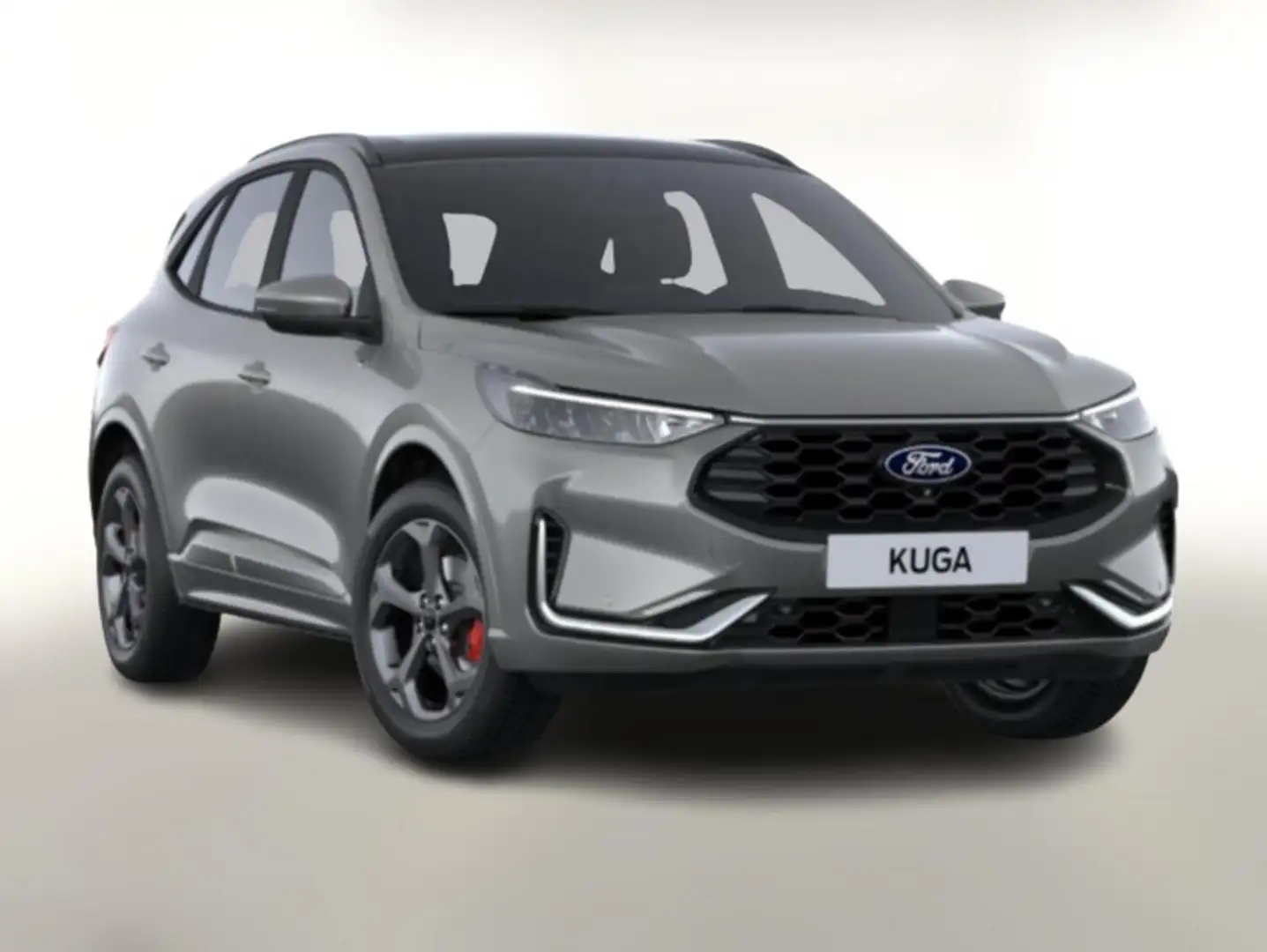 Ford Kuga ST-Line X 2.5 FHEV 183 AWD HUD Pano AHK ACC 134... Silber - 1