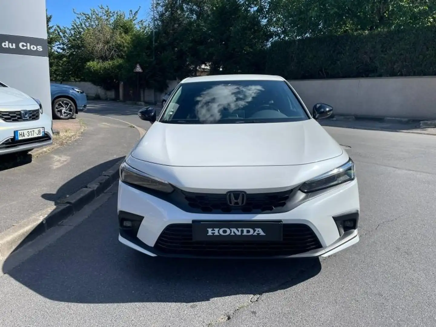 Honda Civic 2.0 i-MMD 184ch e:HEV Sport Blanc - 2
