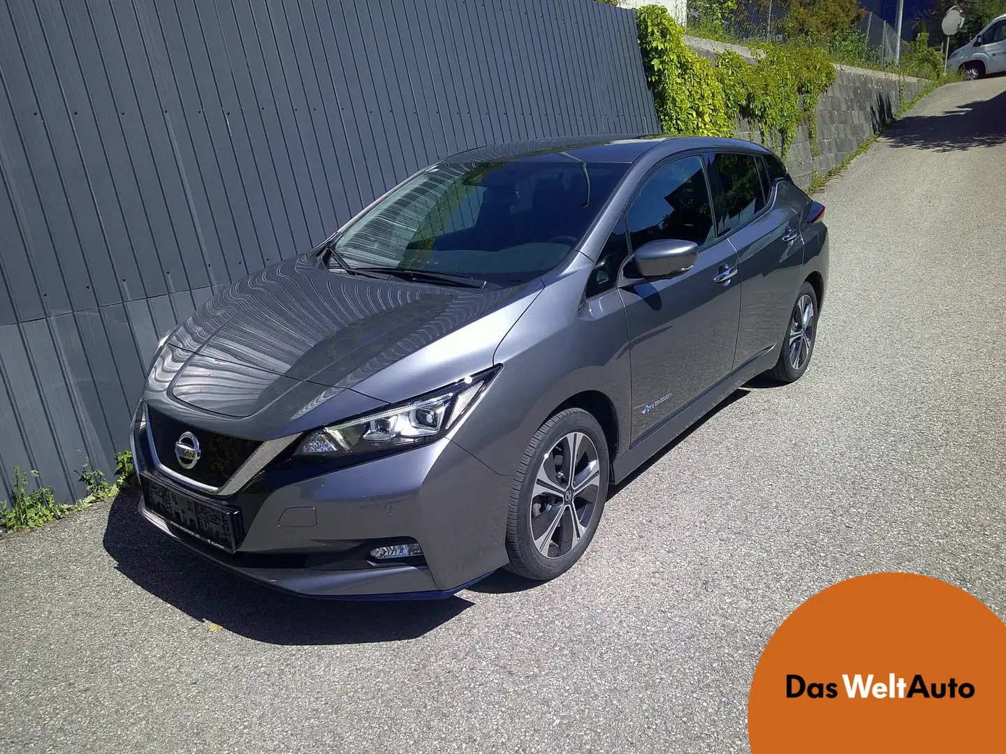 Nissan Leaf e+ Tekna 62 kWh Gris - 1