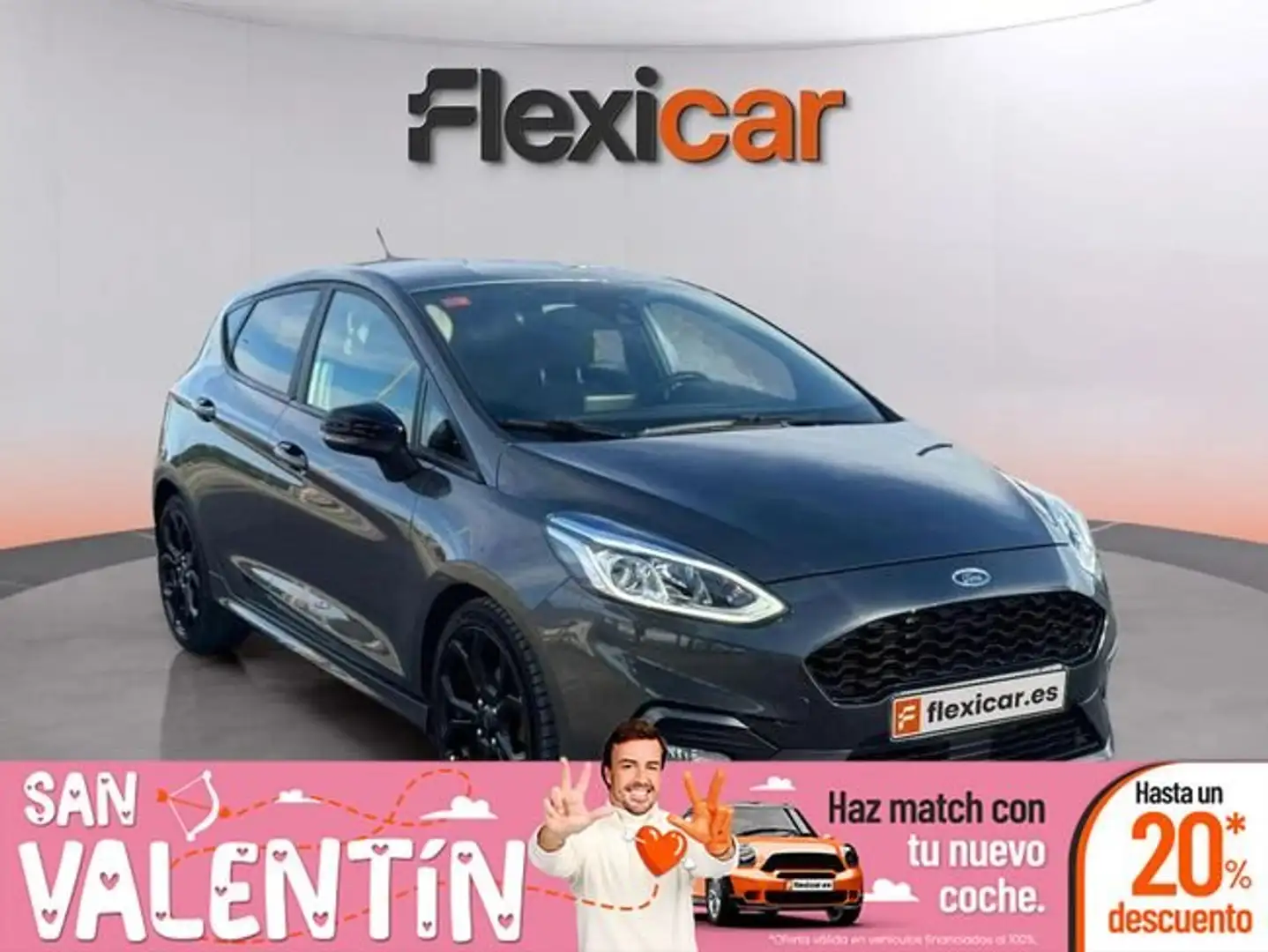 Ford Fiesta 1.0 EcoBoost S/S ST Line 100 Gris - 1