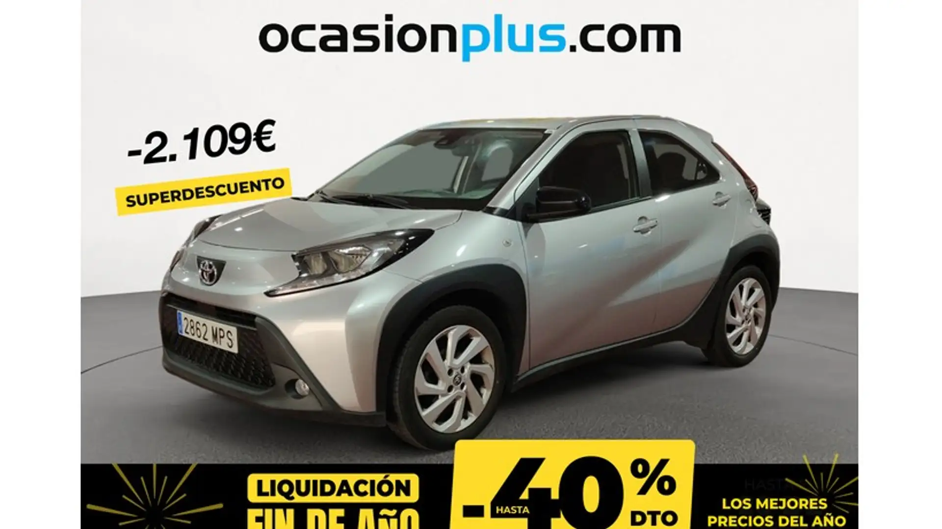 Toyota Aygo Play Gris - 1