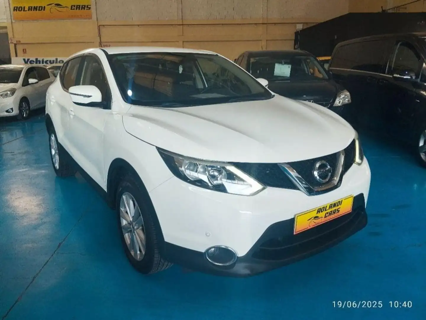 Nissan Qashqai 1.6i DIGT SS ACENTA 4X2 Sensores Aparc Blanco - 2