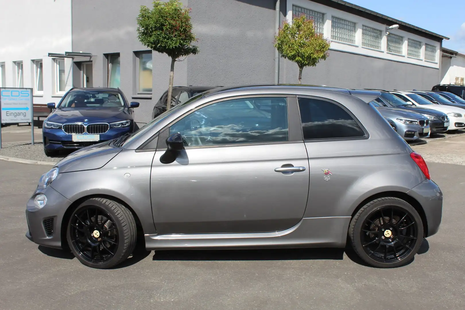 Fiat 500 Abarth 595 Pista + Urban +PDC+DAB+NAVI+ Gris - 1