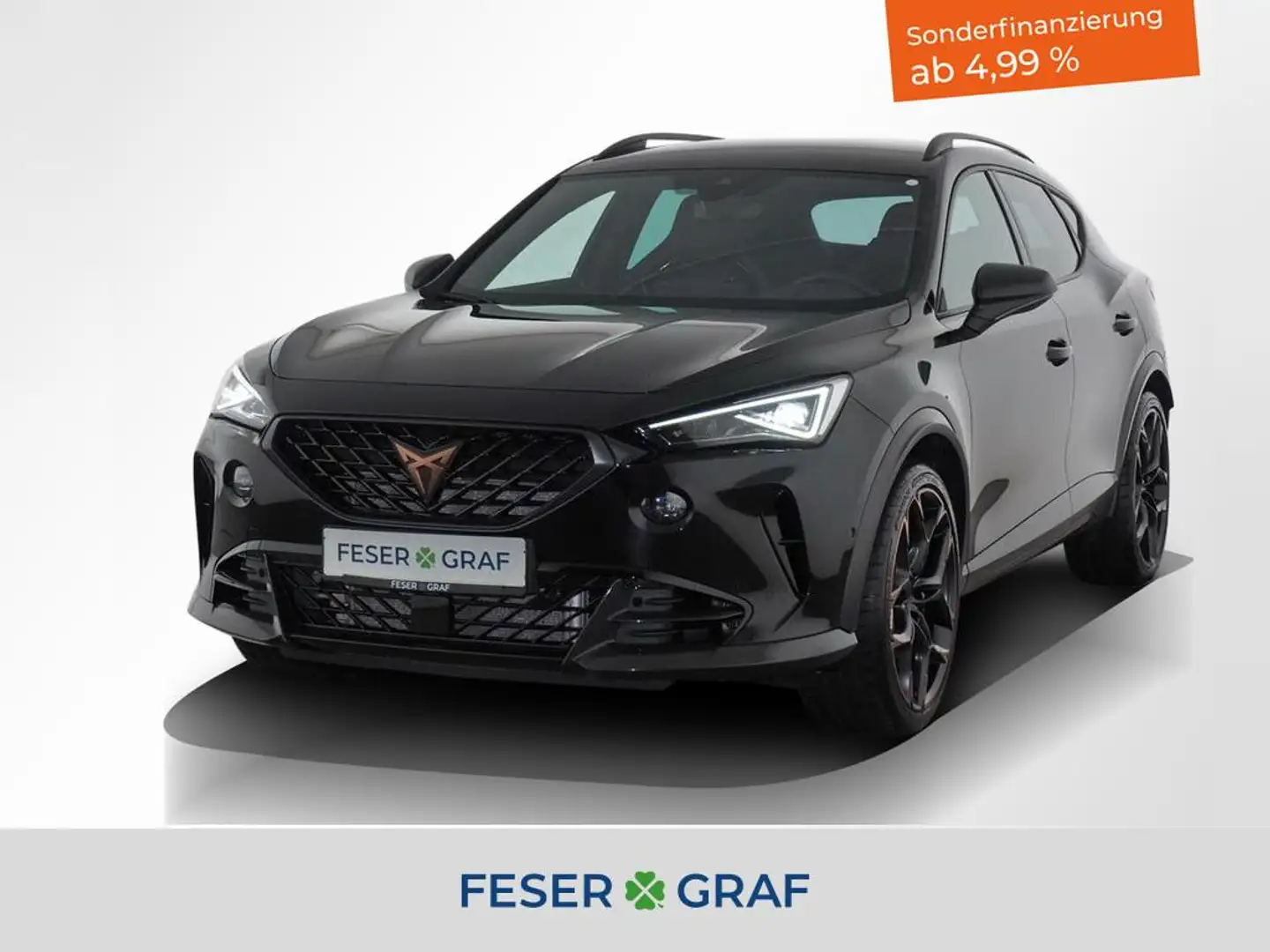 CUPRA Formentor 2.0TSI VZ5 4x4 DSG LederPak. el.Klappe Schwarz - 1