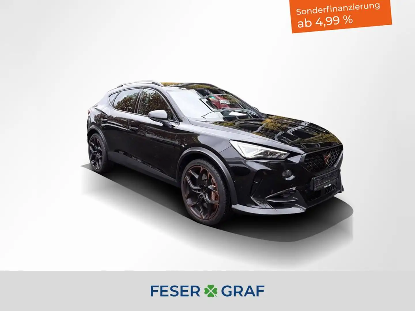 CUPRA Formentor 2.0TSI VZ5 4x4 DSG LederPaket elk.Heckklappe Schwarz - 1