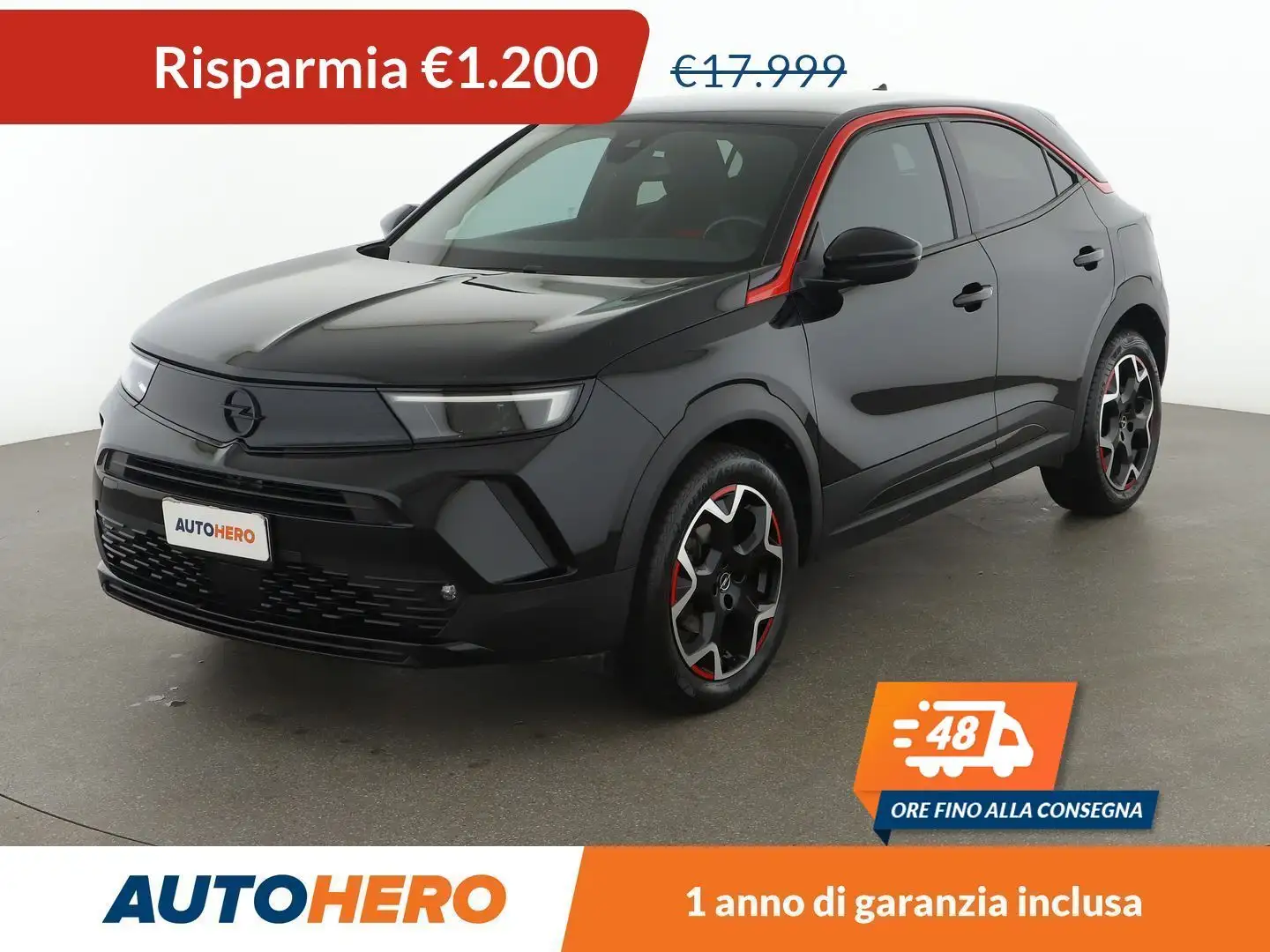 Opel Mokka X 1.2 Turbo GS Line Nero - 1