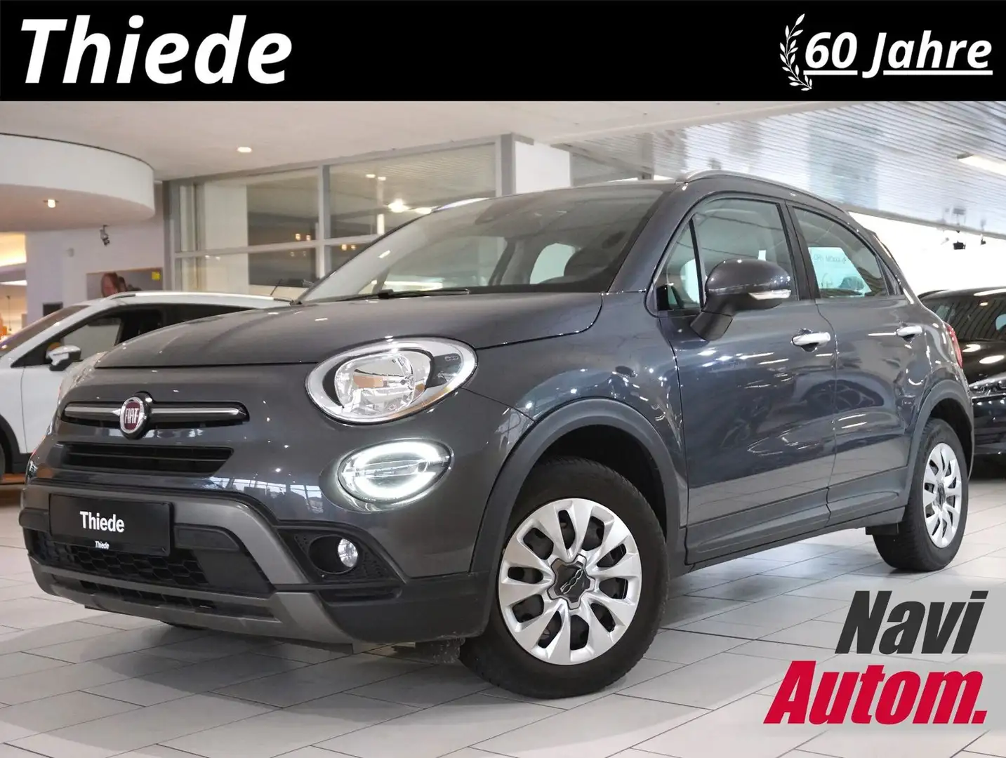 Fiat 500X 1.3T CROSS DCT NAVI/LED/PDC/SPORT/TEMP/DAB+ Grau - 1