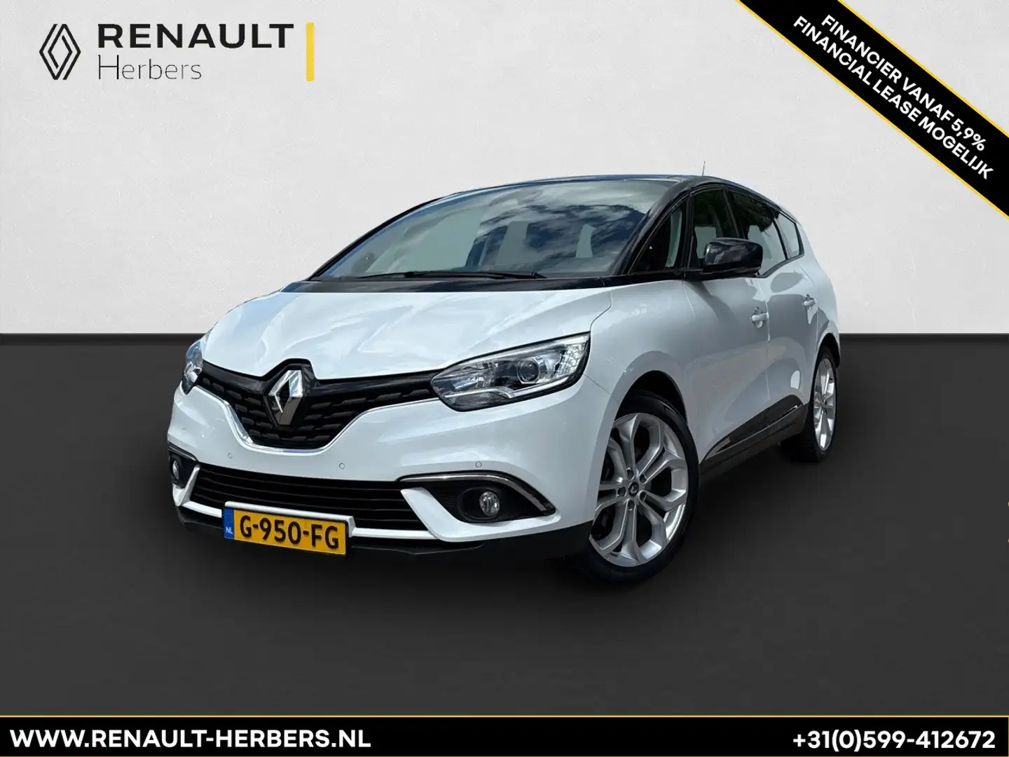 Renault Grand Scenic 1.3 TCe Intens 7 PERS NAVI / PDC V+A / CRUISE / EC Wit - 1