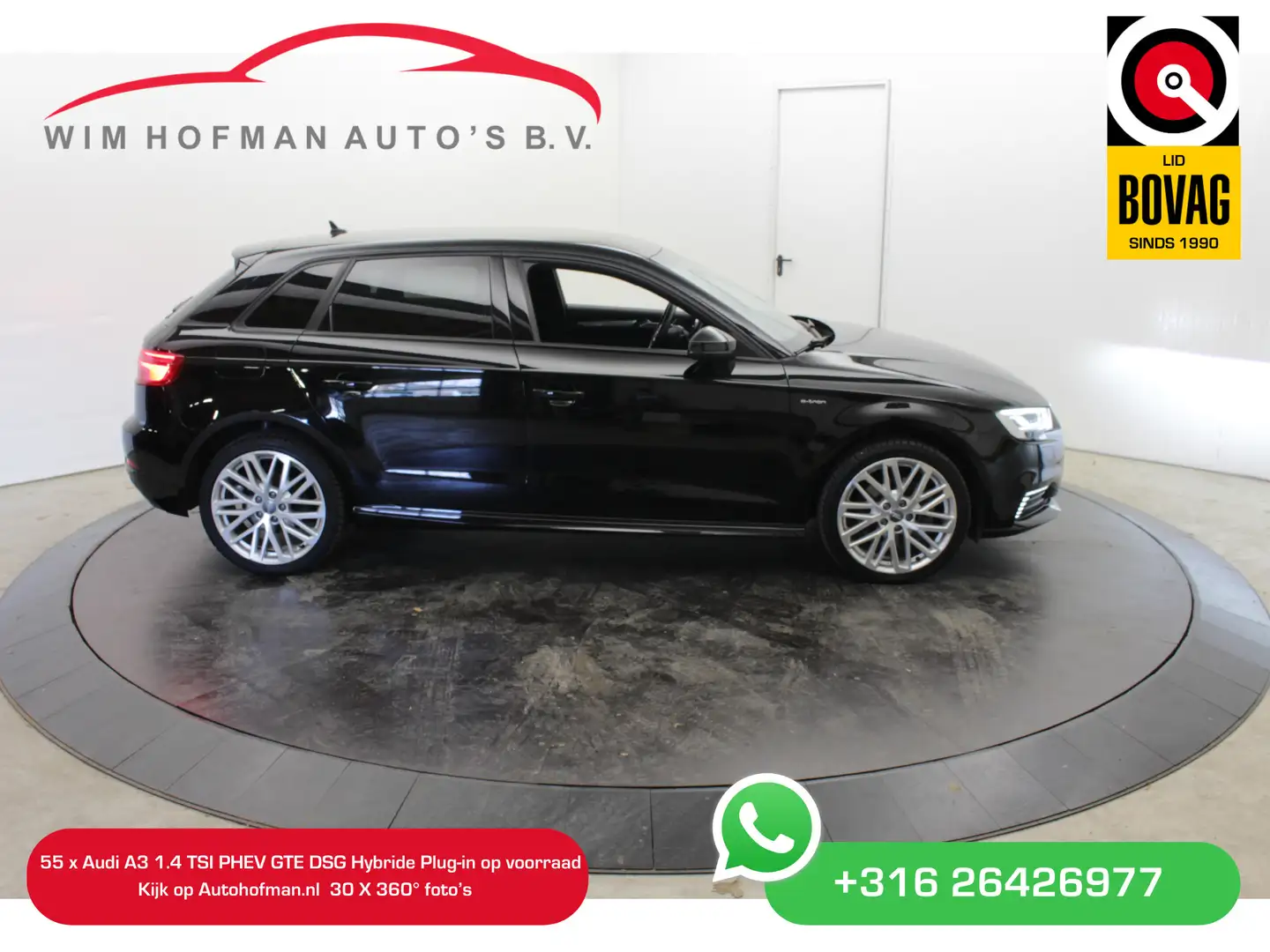 Audi A3 Sportback 1.4 e-tron S-Line Virtual Pro Line plus Nero - 1