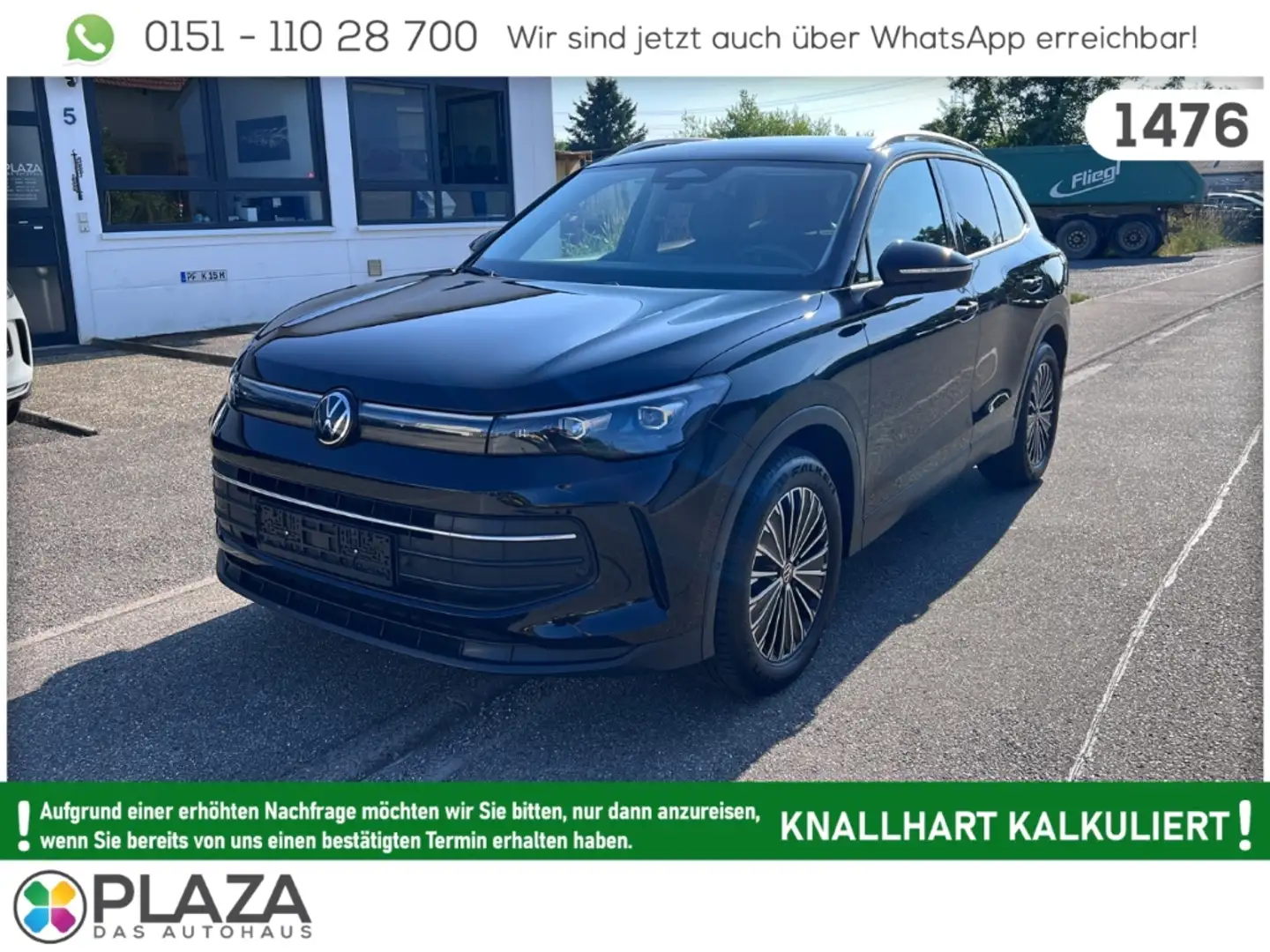 Volkswagen Tiguan 1.5eTSI DSG Life ACC AHK LED NAVI RFK Schwarz - 1