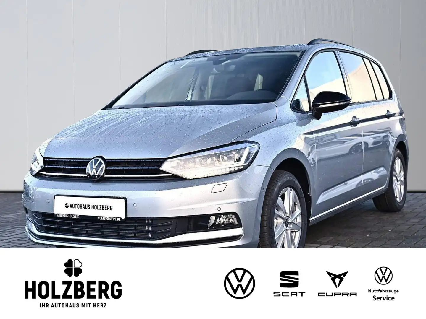 Volkswagen Touran Highline 1.5 TSI DSG 7STZ+AHK+KAMERA+PANO Silber - 1