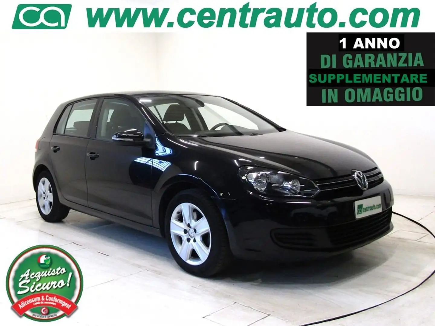 Volkswagen Golf 1.4 TSI 5p. Manuale * OK NEOPATENTATI * Noir - 1