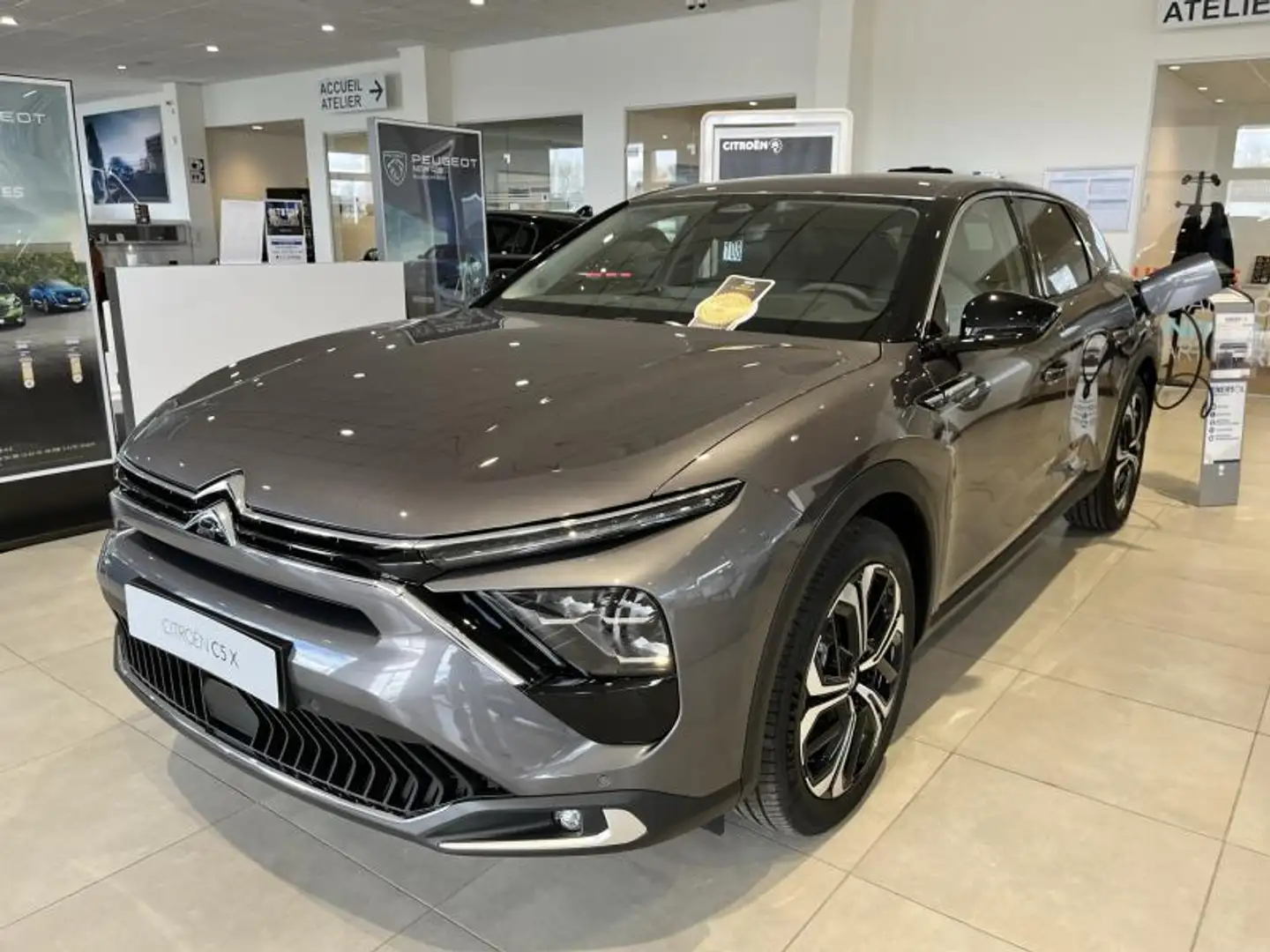 Citroen C5 X SHINE PACK # GARANTIE 24 MOIS # Gris - 1