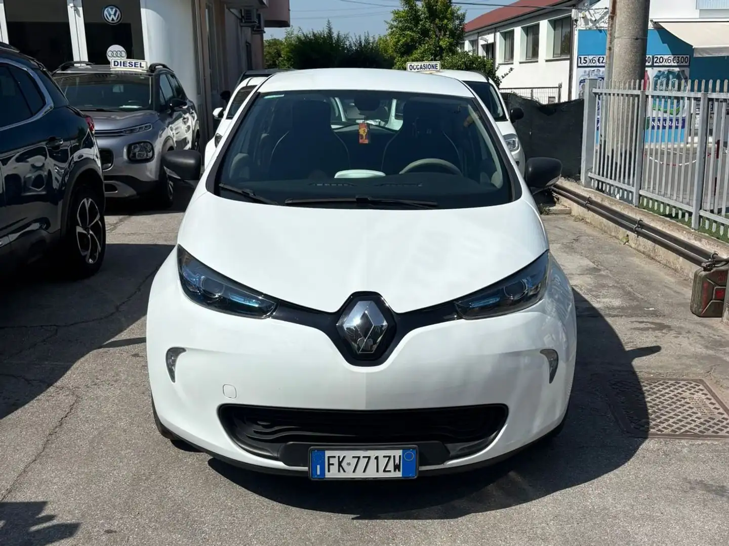 Renault ZOE Zoe Life R90 Flex 92cv  BATTERIE A NOLEGGIO Blanco - 1
