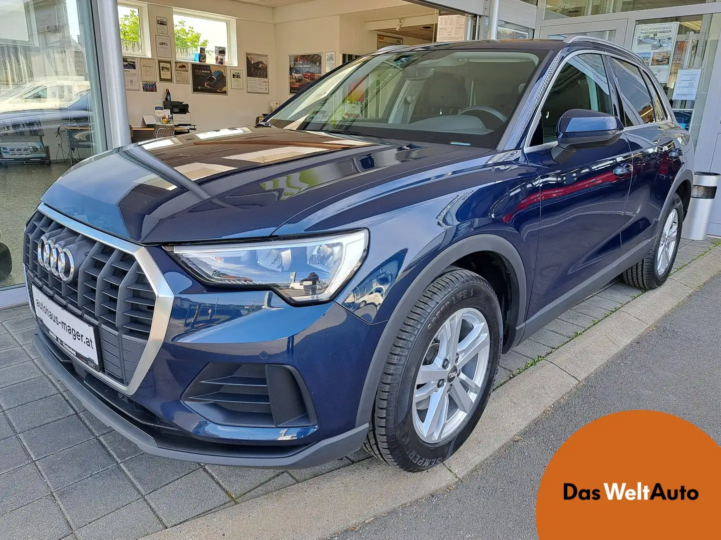 Audi Q3 35 TDI quattro Blauw - 1