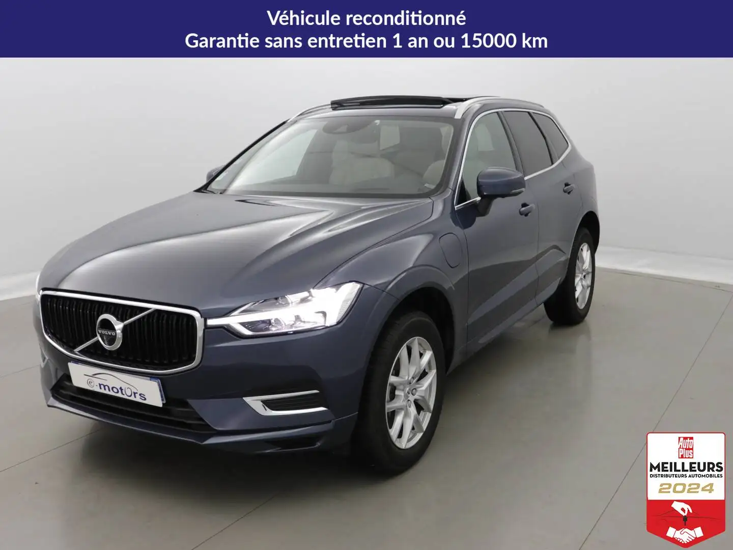 Volvo XC60 XC60 T8 Recharge AWD 303 ch + 87 ch Geartronic 8 Executive +360 +Hayon électrique Bleu - 1
