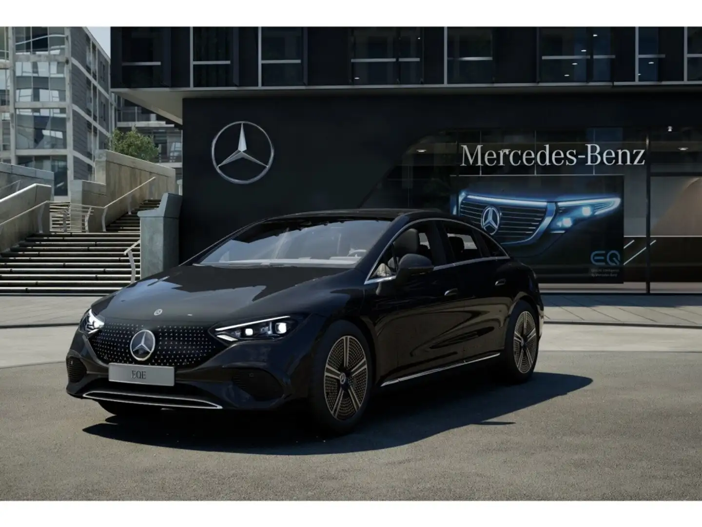 Mercedes-Benz EQE 350 Burm+Pano+Digital+Distr+Memo+Ambiente Schwarz - 2