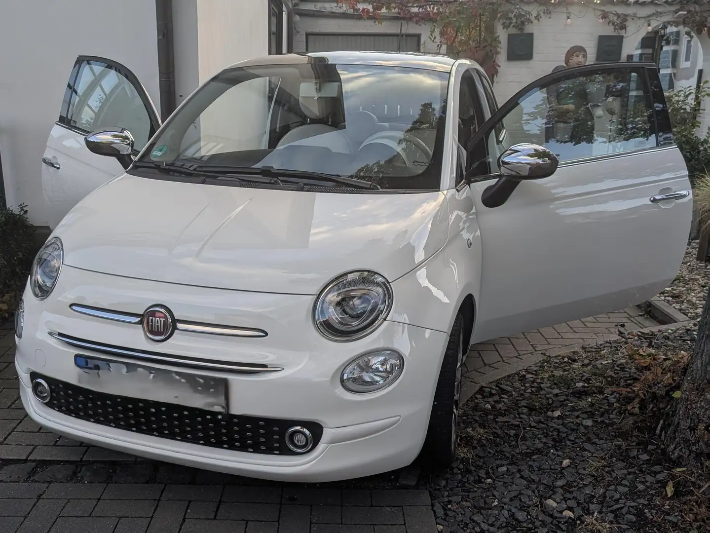 Fiat 500 500 1.2 8V Lounge Weiß - 1